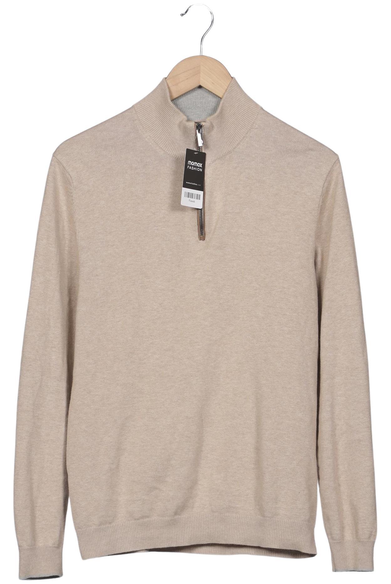 

Massimo Dutti Herren Pullover, beige, Gr. 52