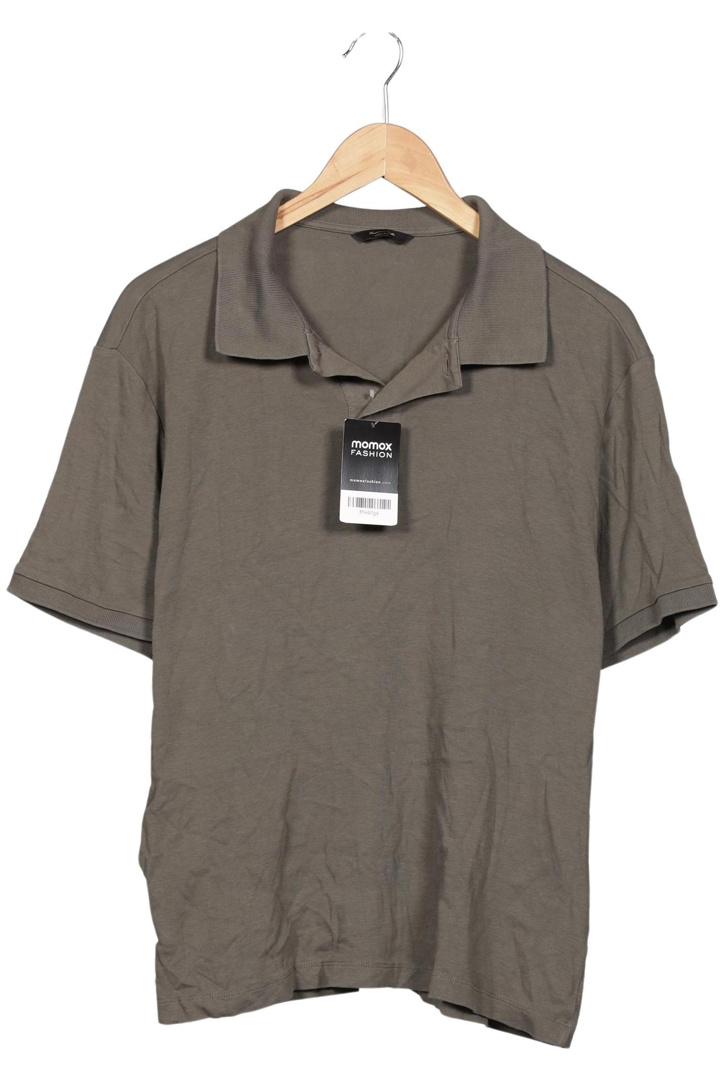 

Massimo Dutti Herren Poloshirt, grün, Gr. 52