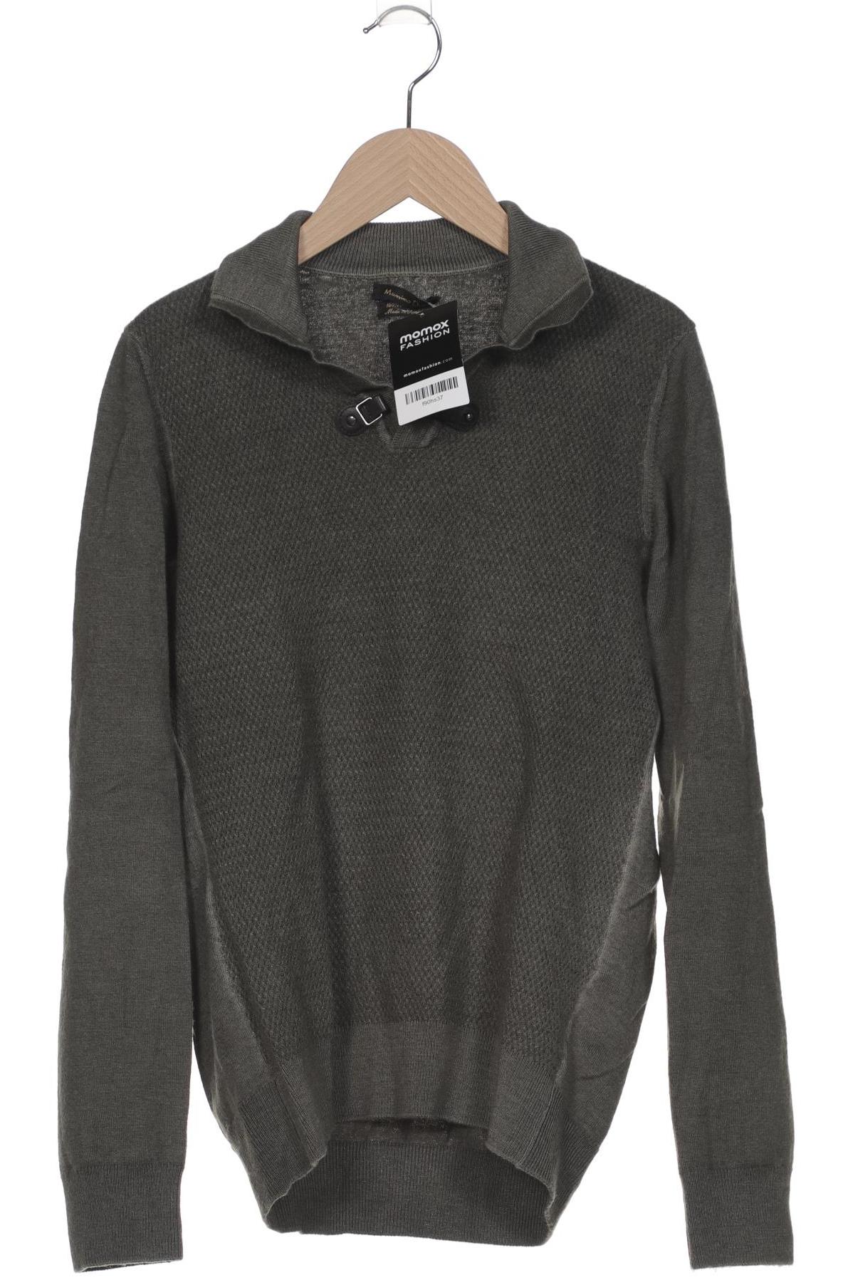 

Massimo Dutti Herren Pullover, grün, Gr. 52