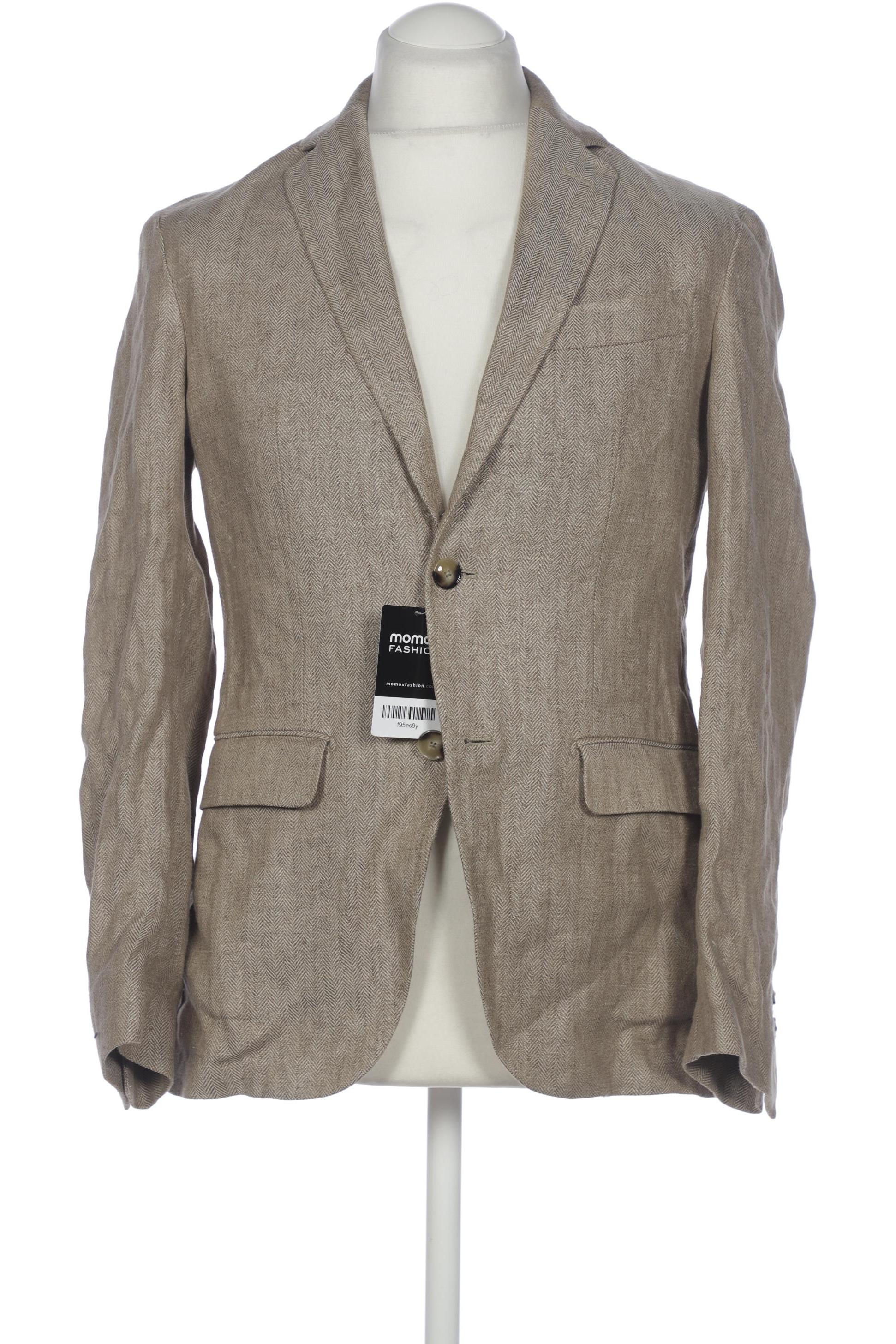 

Massimo Dutti Herren Sakko, beige, Gr. 48