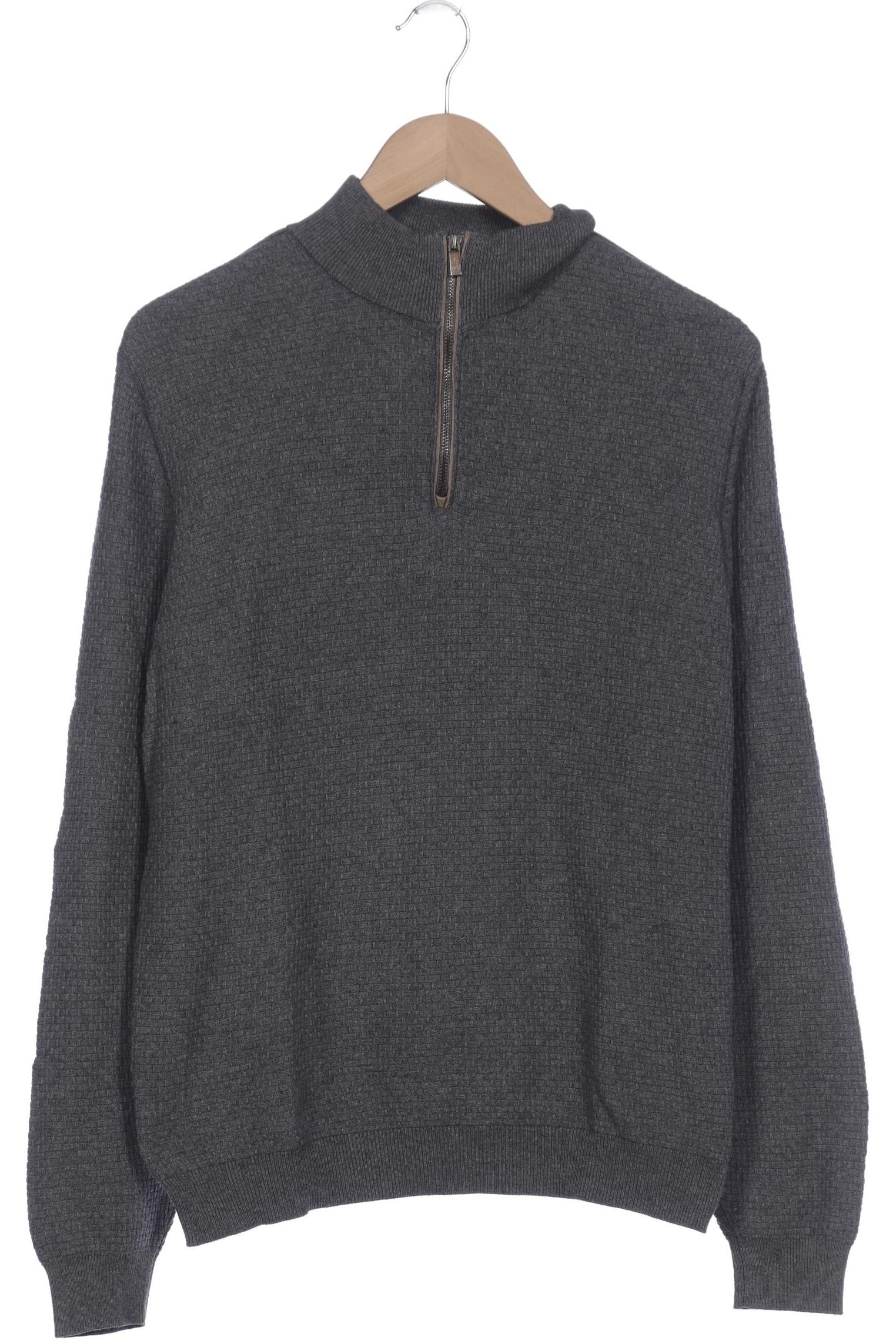 

Massimo Dutti Herren Pullover, grau, Gr. 48