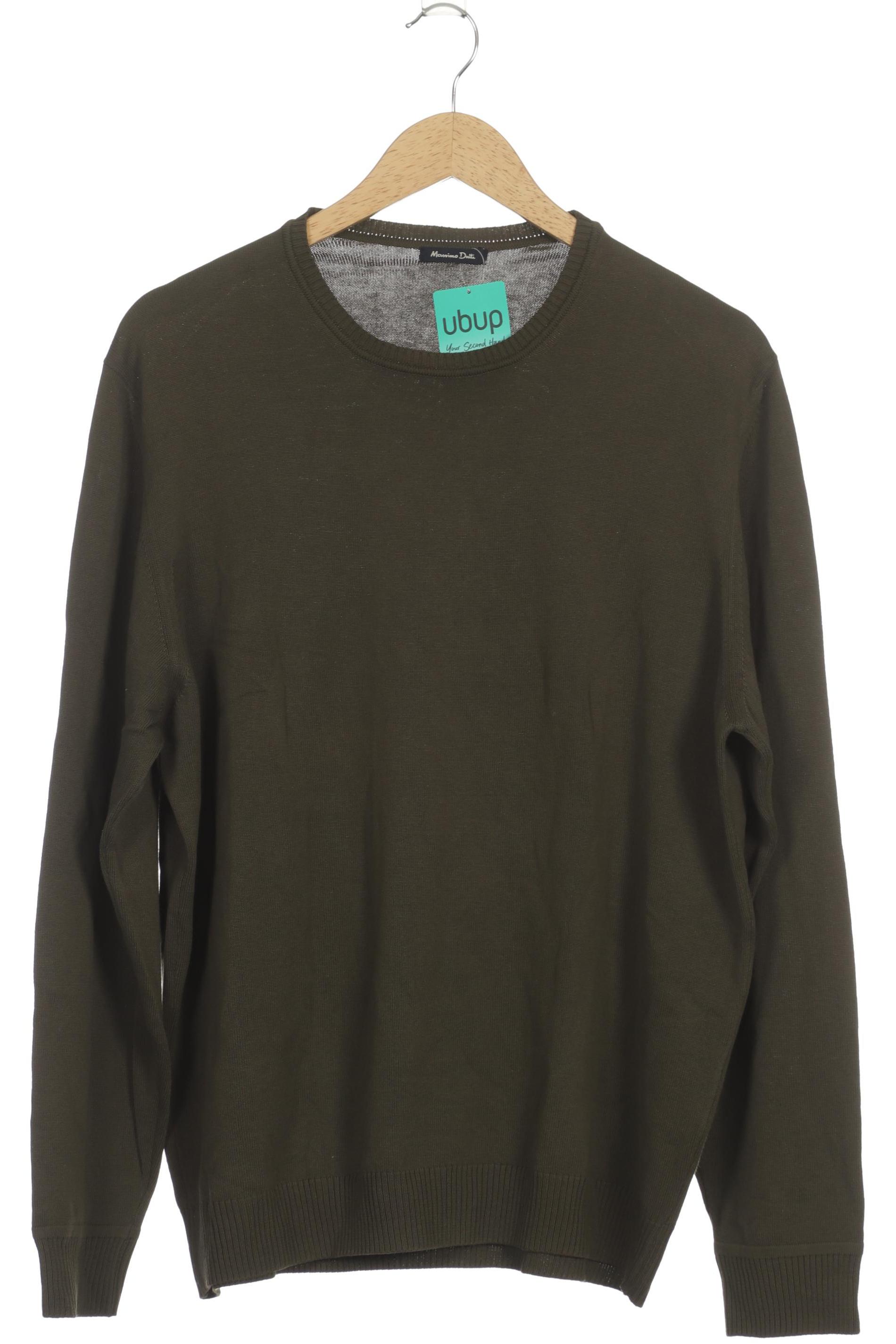 

Massimo Dutti Herren Pullover, grün, Gr. 60