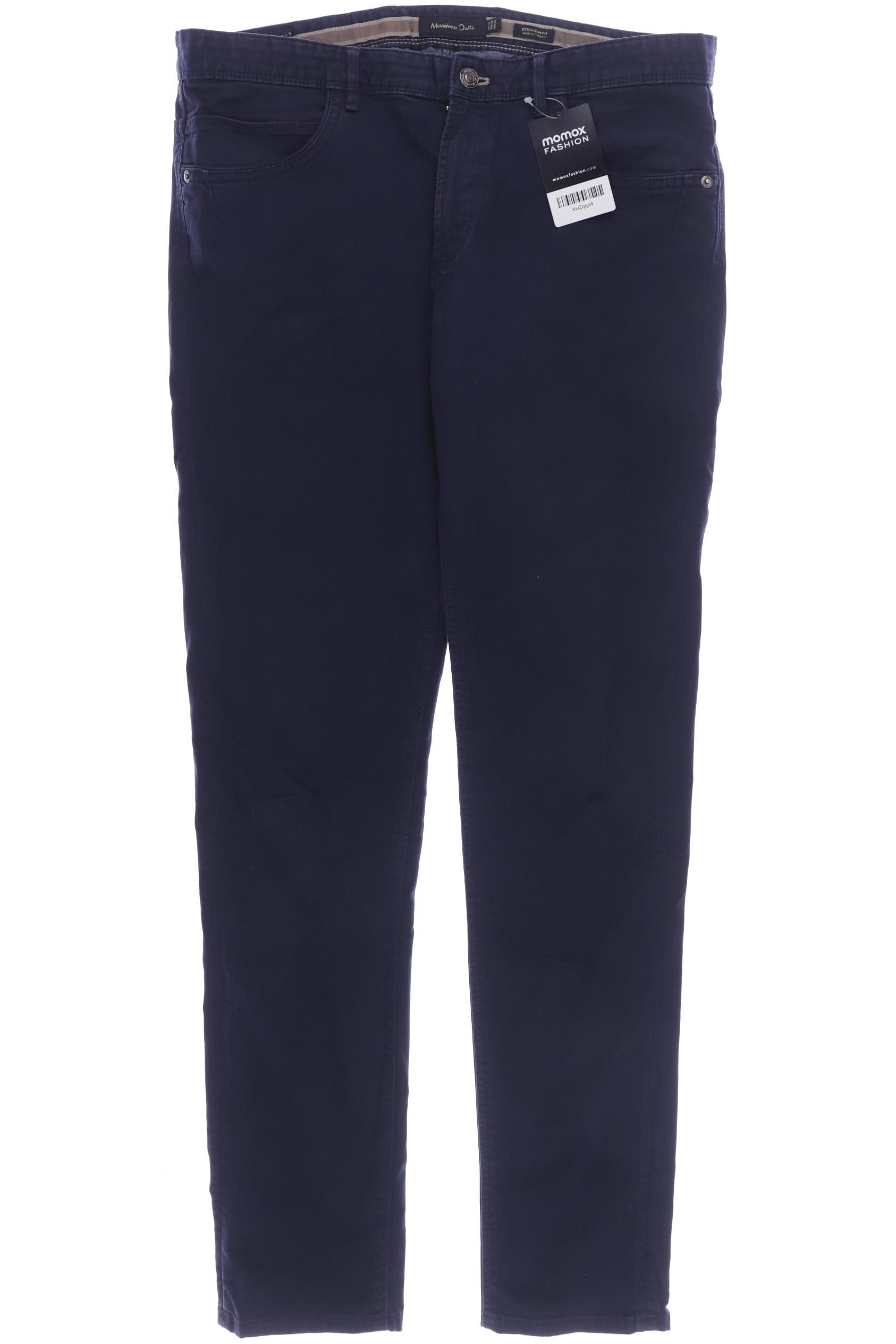 

Massimo Dutti Herren Stoffhose, marineblau, Gr. 44