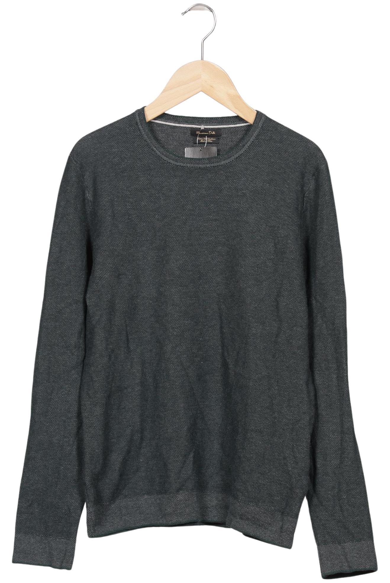 

Massimo Dutti Herren Langarmshirt, grau, Gr. 48