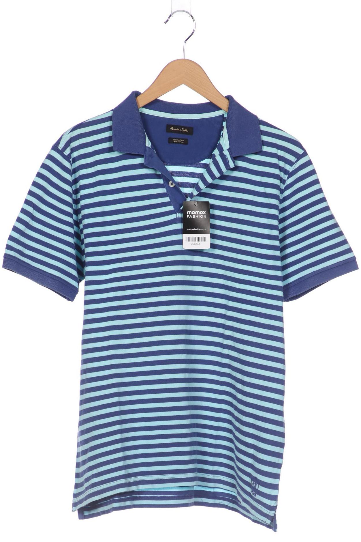 

Massimo Dutti Herren Poloshirt, hellblau