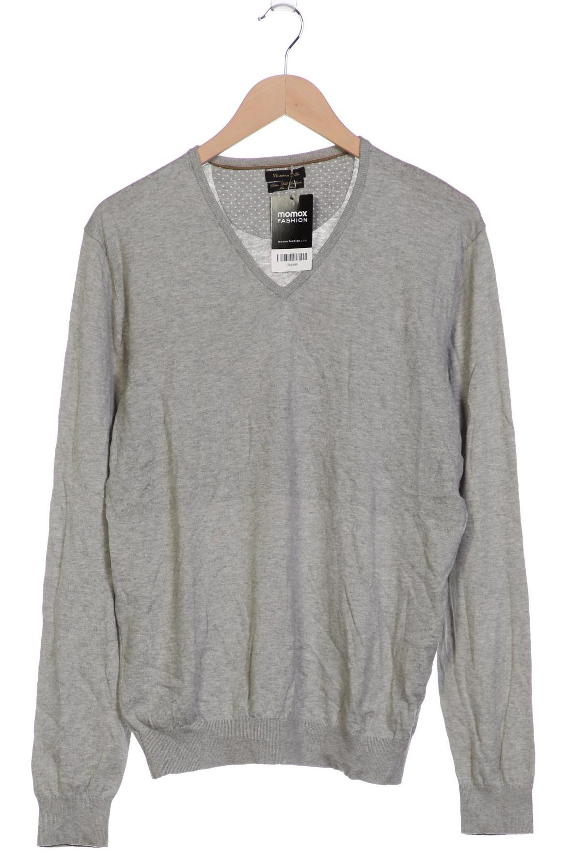 

Massimo Dutti Herren Pullover, grau, Gr. 54
