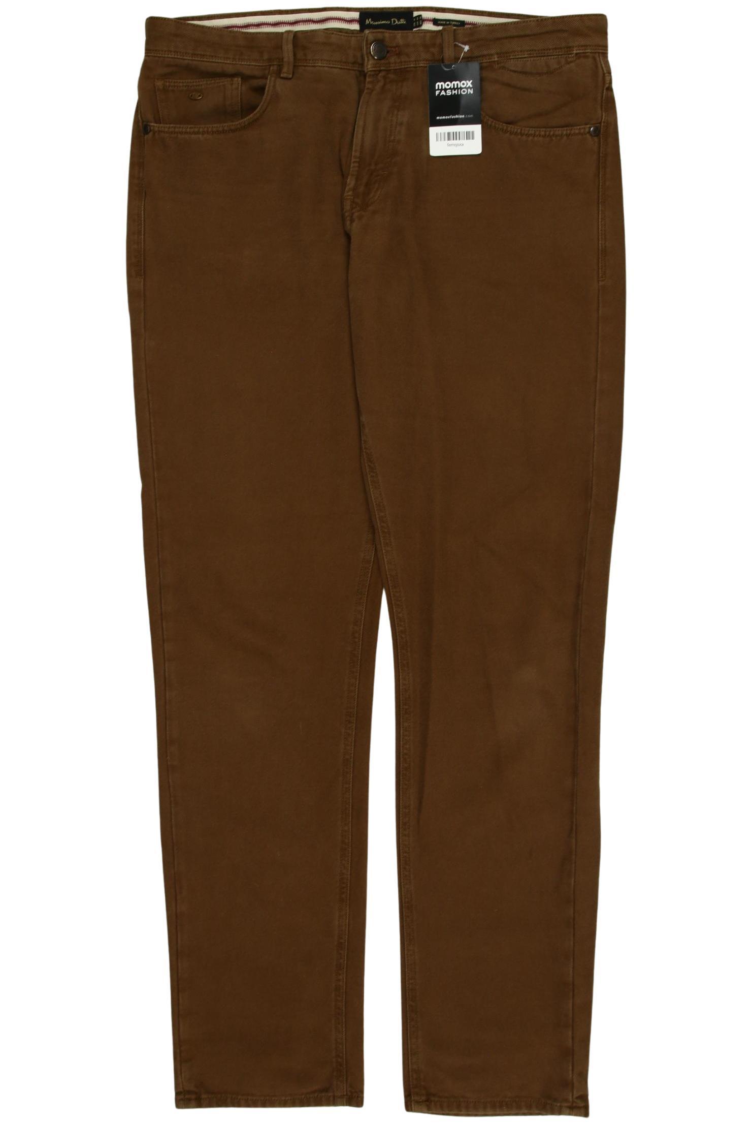 

Massimo Dutti Herren Stoffhose, braun, Gr. 44
