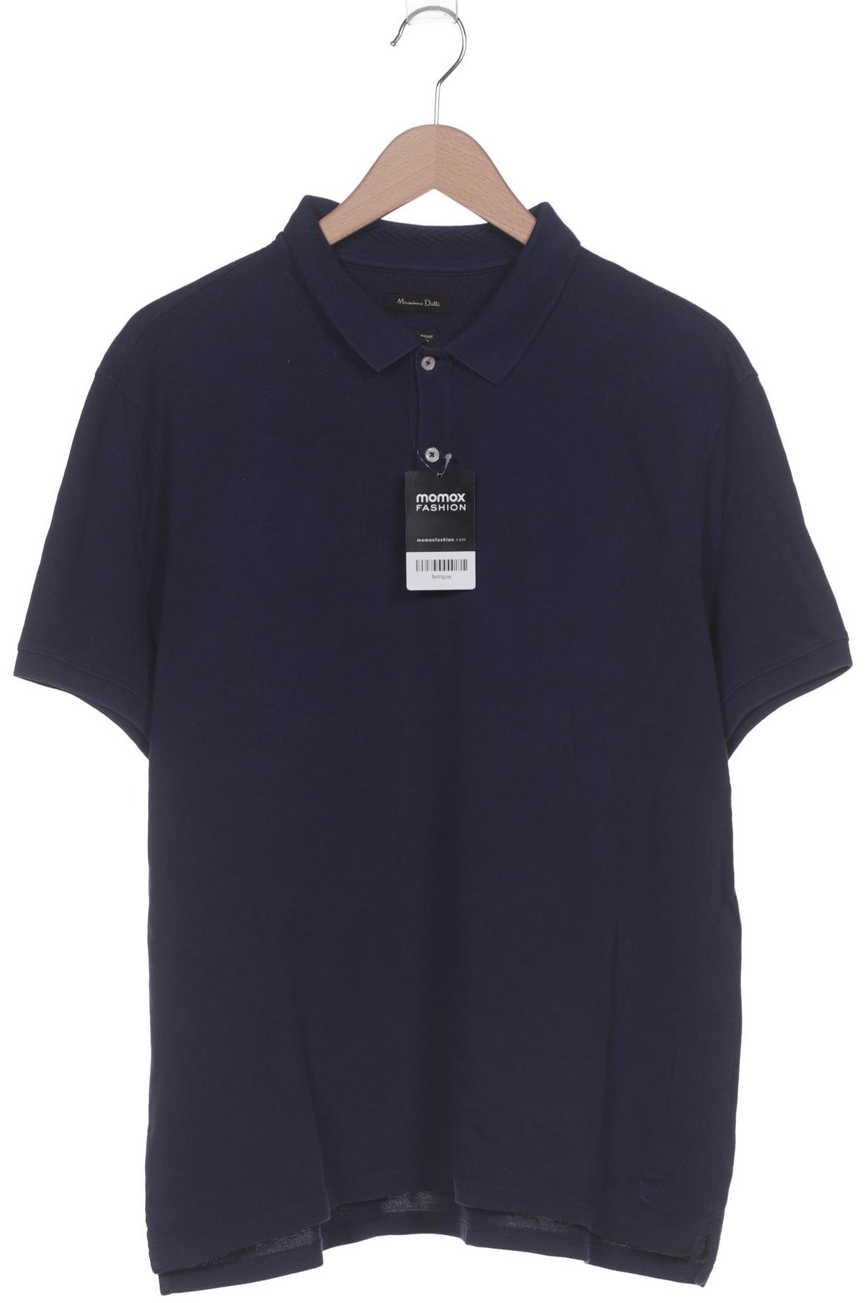 

Massimo Dutti Herren Poloshirt, marineblau, Gr. 56