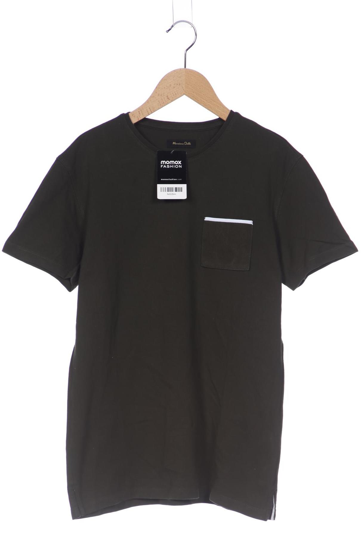 

Massimo Dutti Herren T-Shirt, grün, Gr. 48