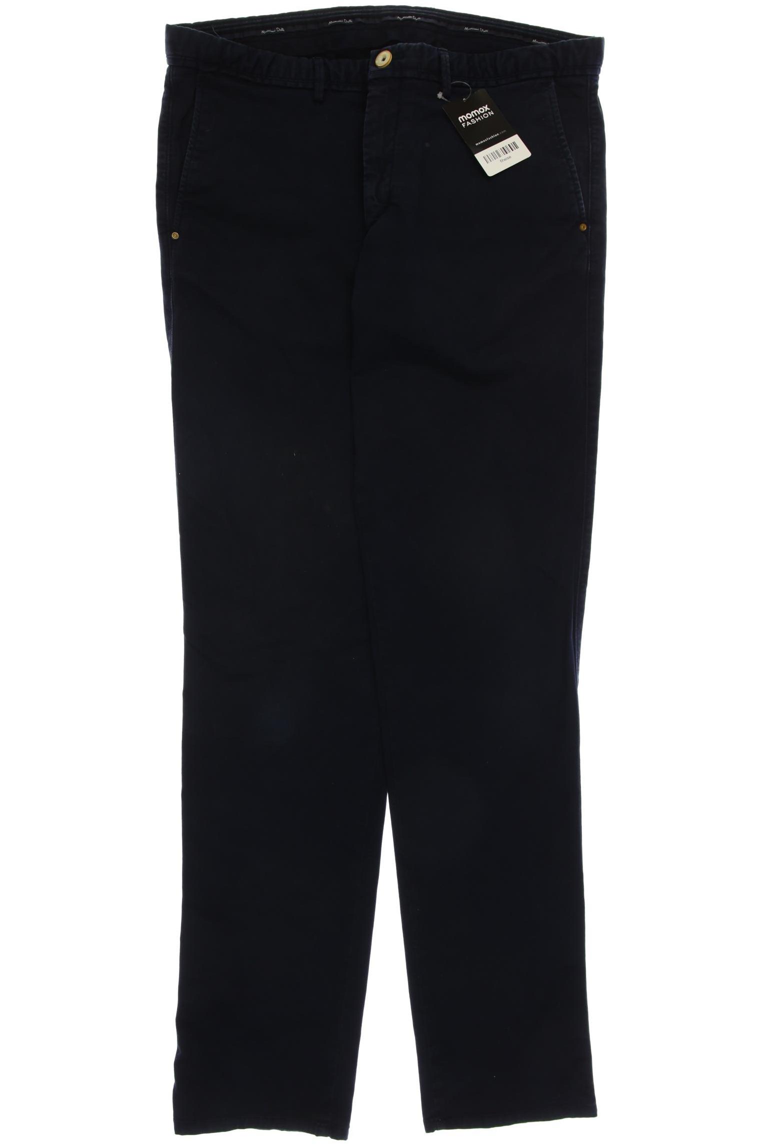 

Massimo Dutti Herren Stoffhose, marineblau