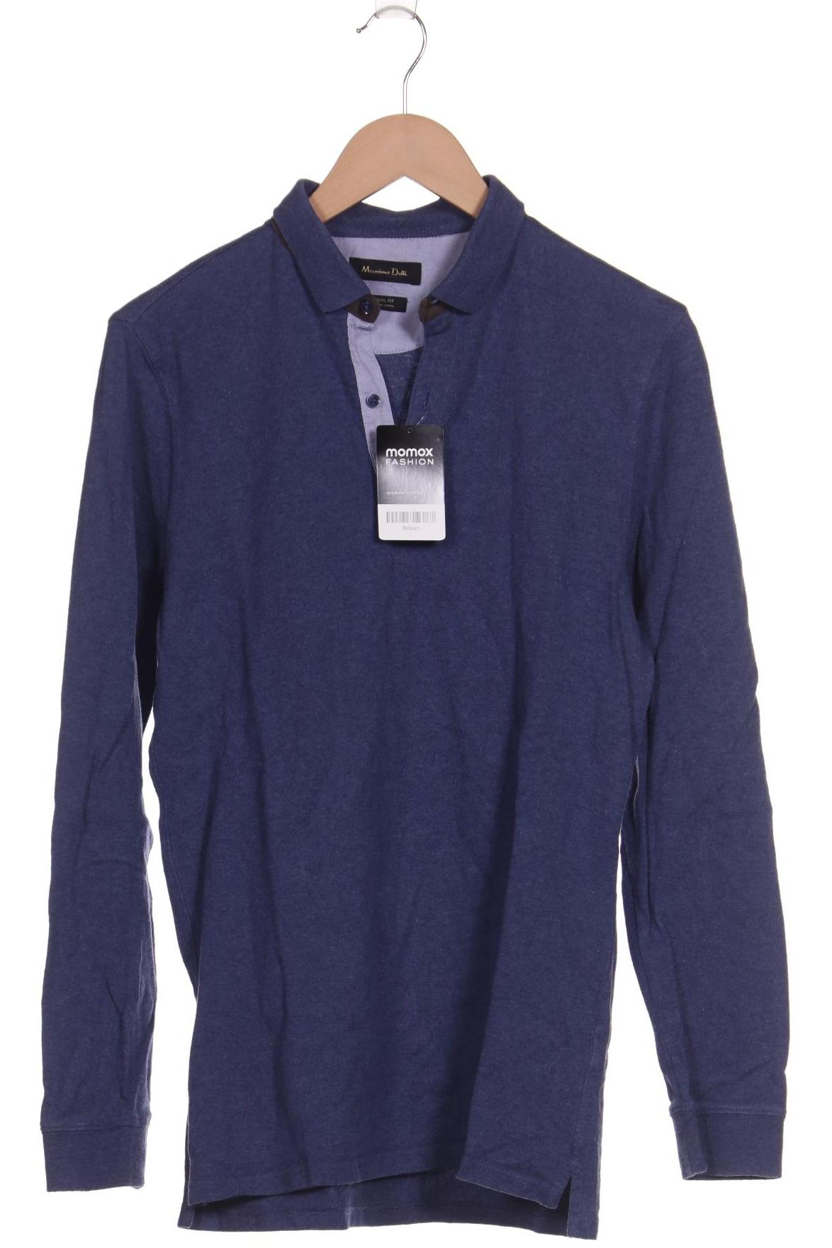 

Massimo Dutti Herren Poloshirt, marineblau, Gr. 52