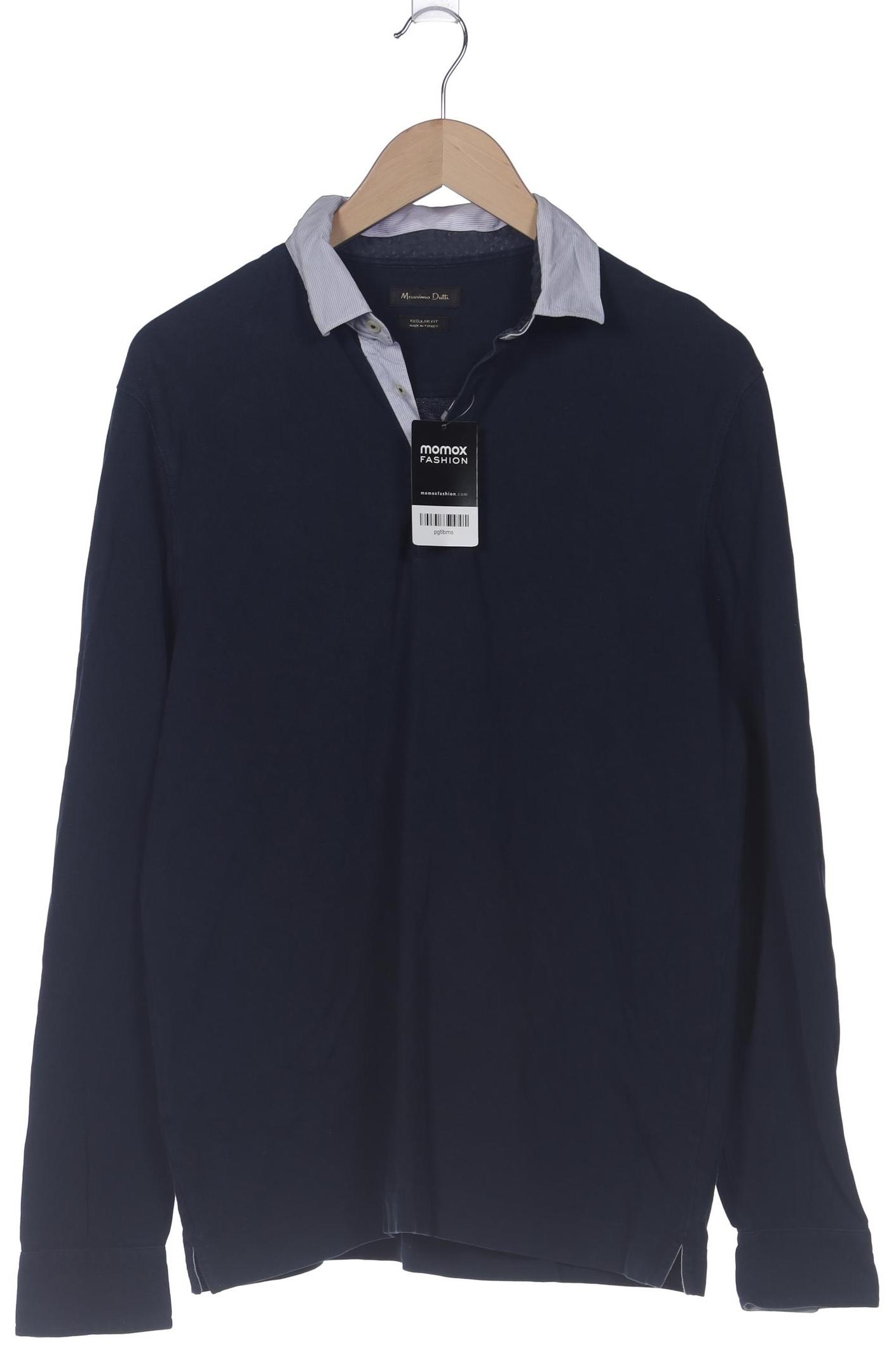 

Massimo Dutti Herren Poloshirt, marineblau, Gr. 52