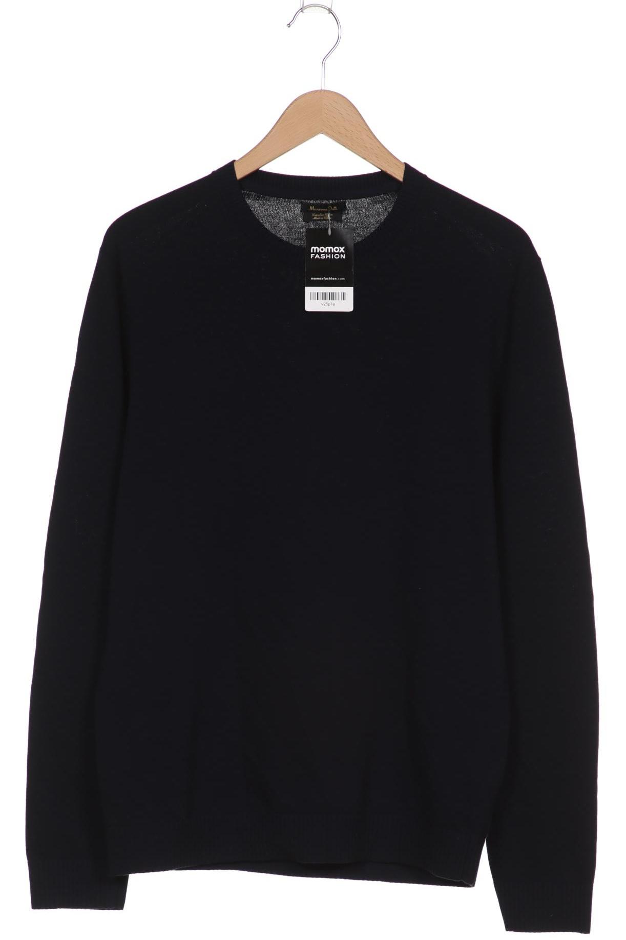 

Massimo Dutti Herren Pullover, marineblau