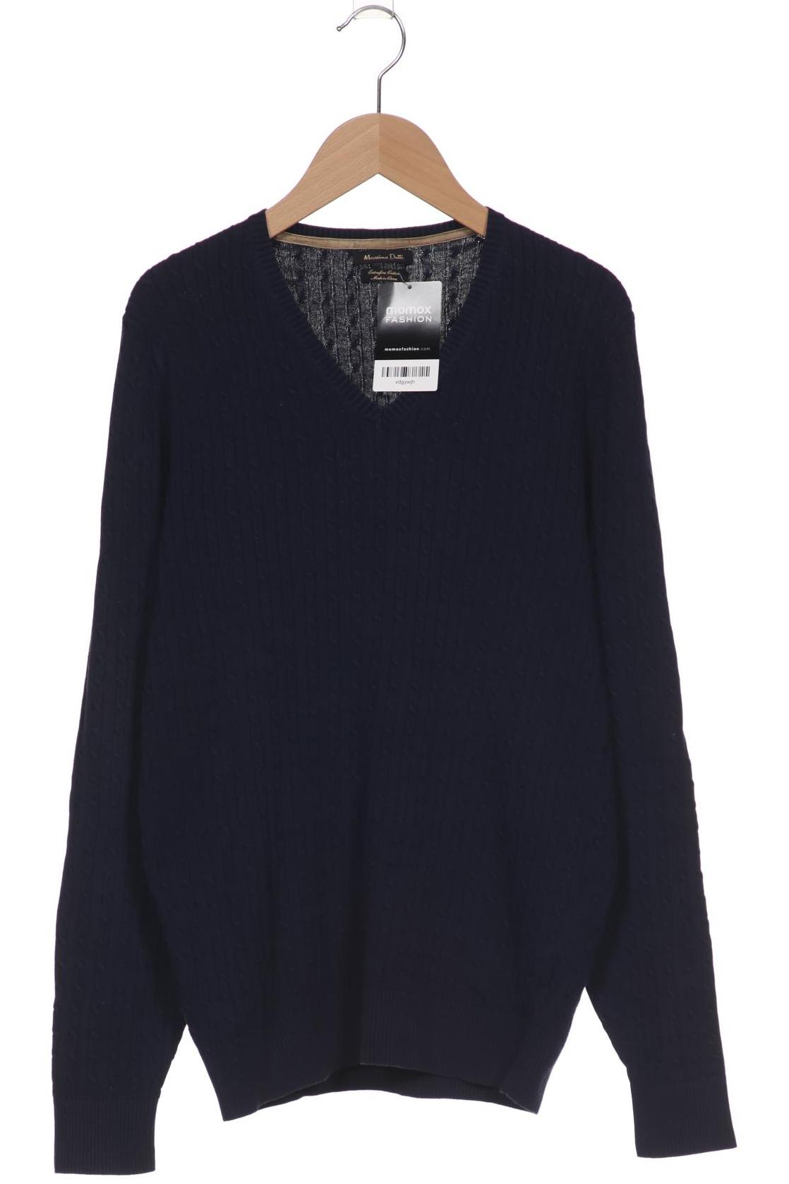 

Massimo Dutti Herren Pullover, marineblau