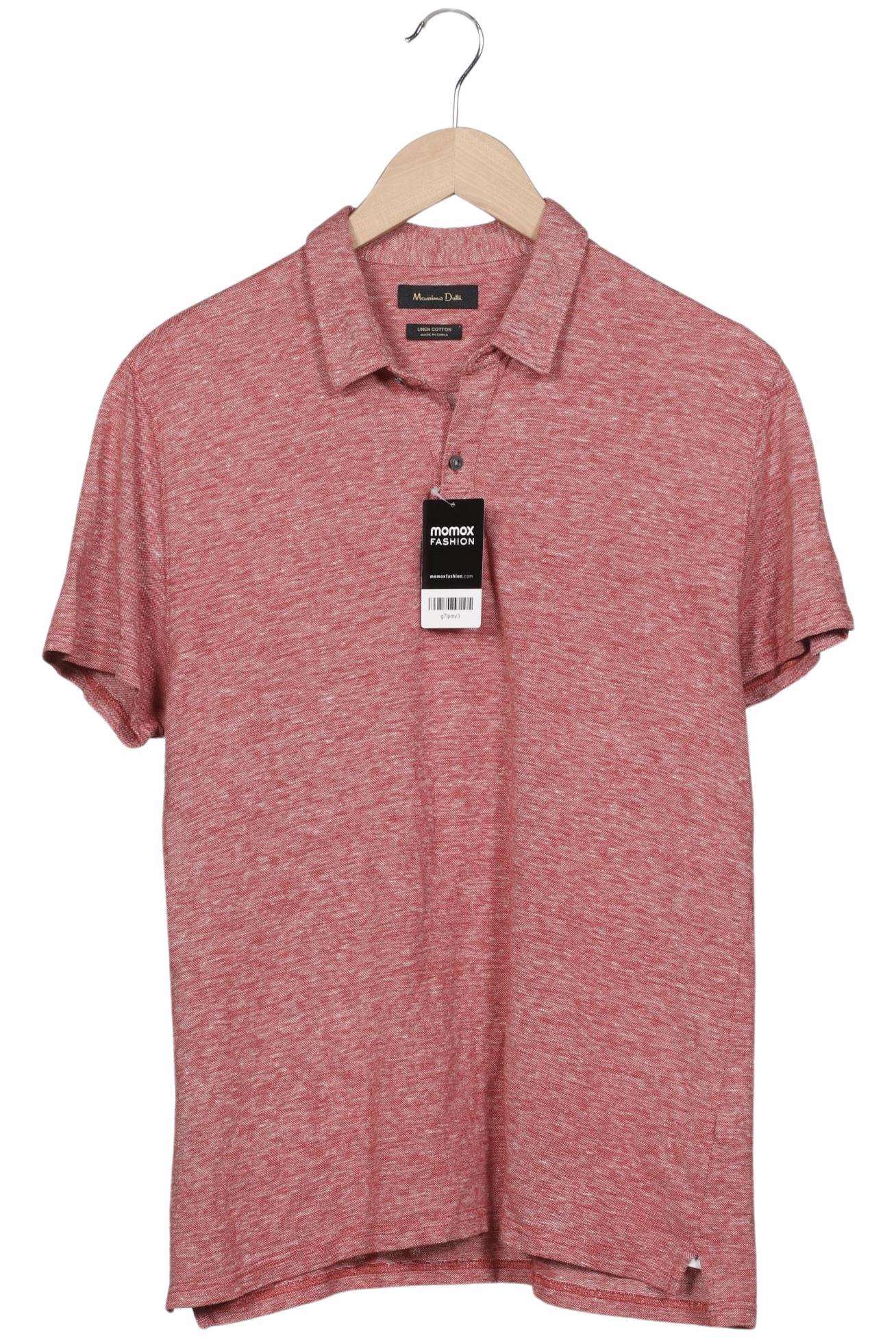 

Massimo Dutti Herren Poloshirt, rot, Gr. 52