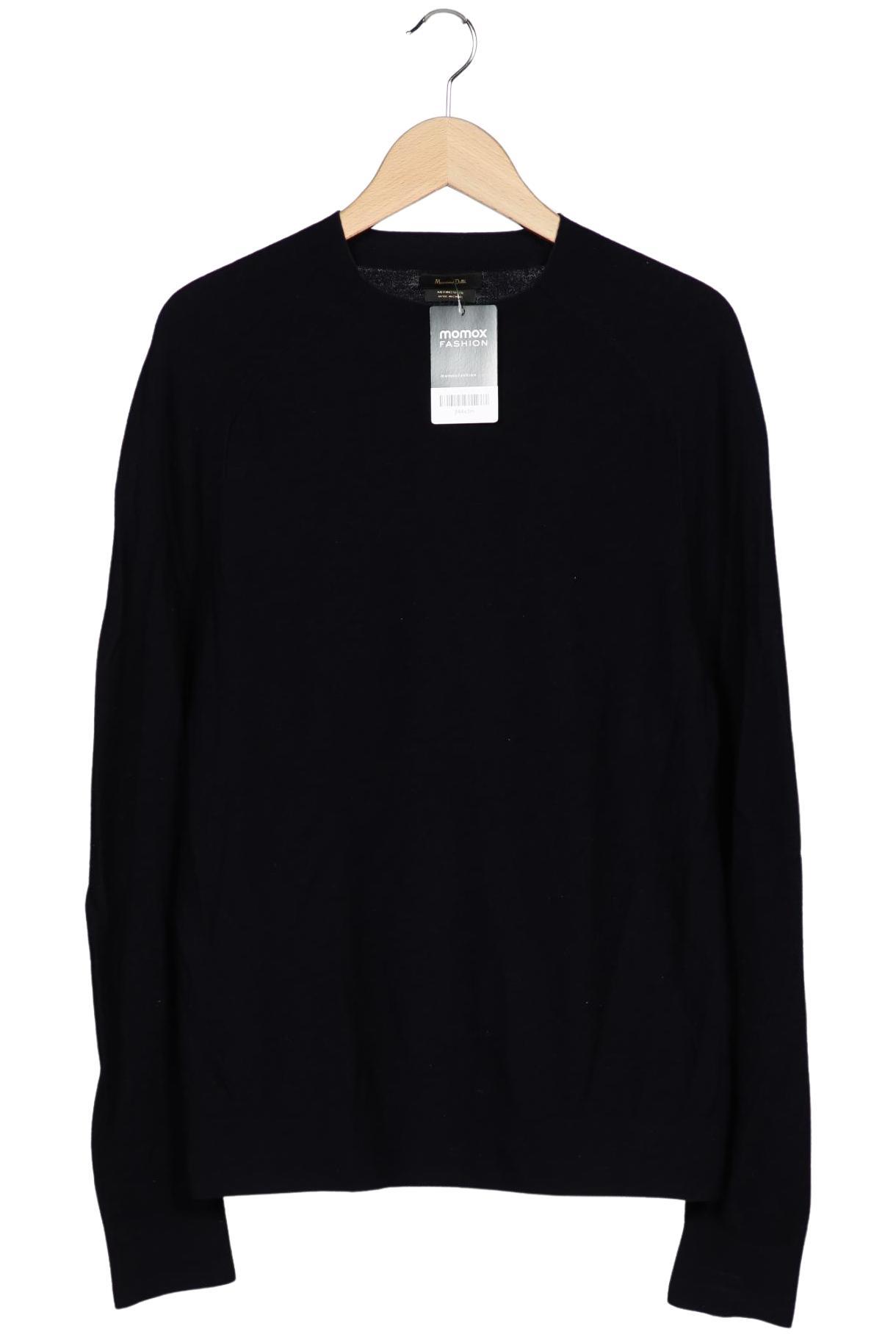 

Massimo Dutti Herren Pullover, marineblau, Gr. 52