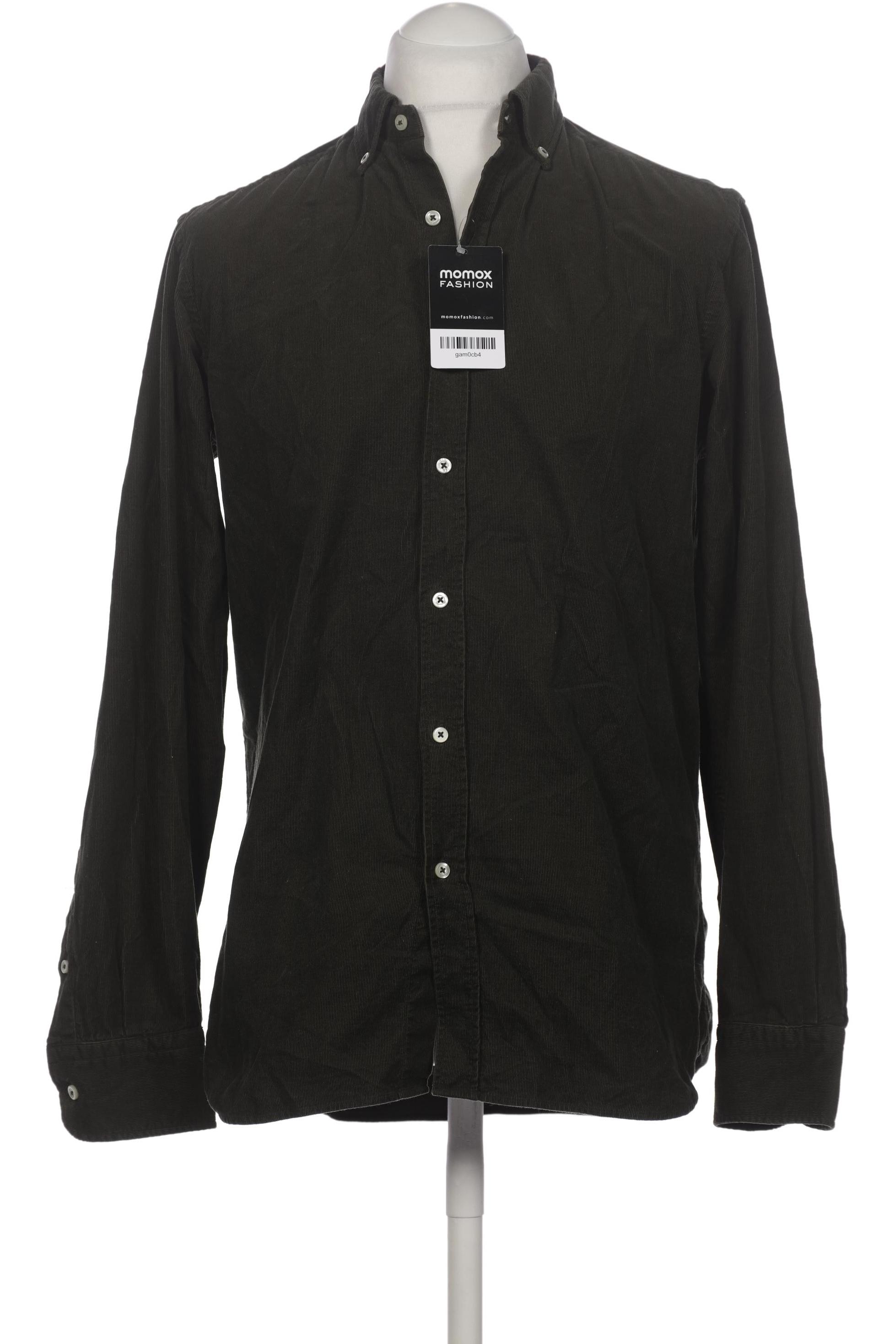 

Massimo Dutti Herren Hemd, grün, Gr. 48