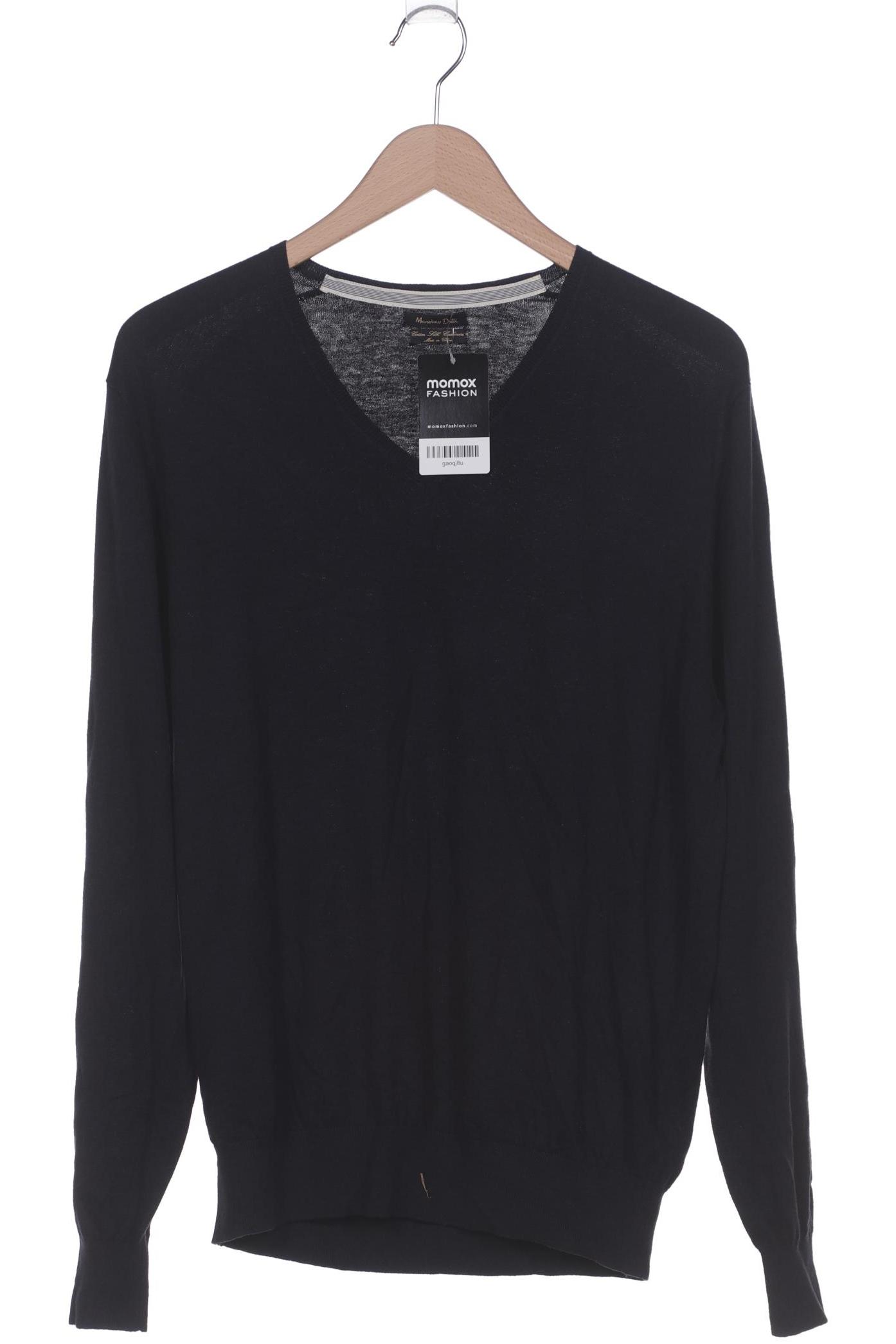 

Massimo Dutti Herren Pullover, marineblau, Gr. 52
