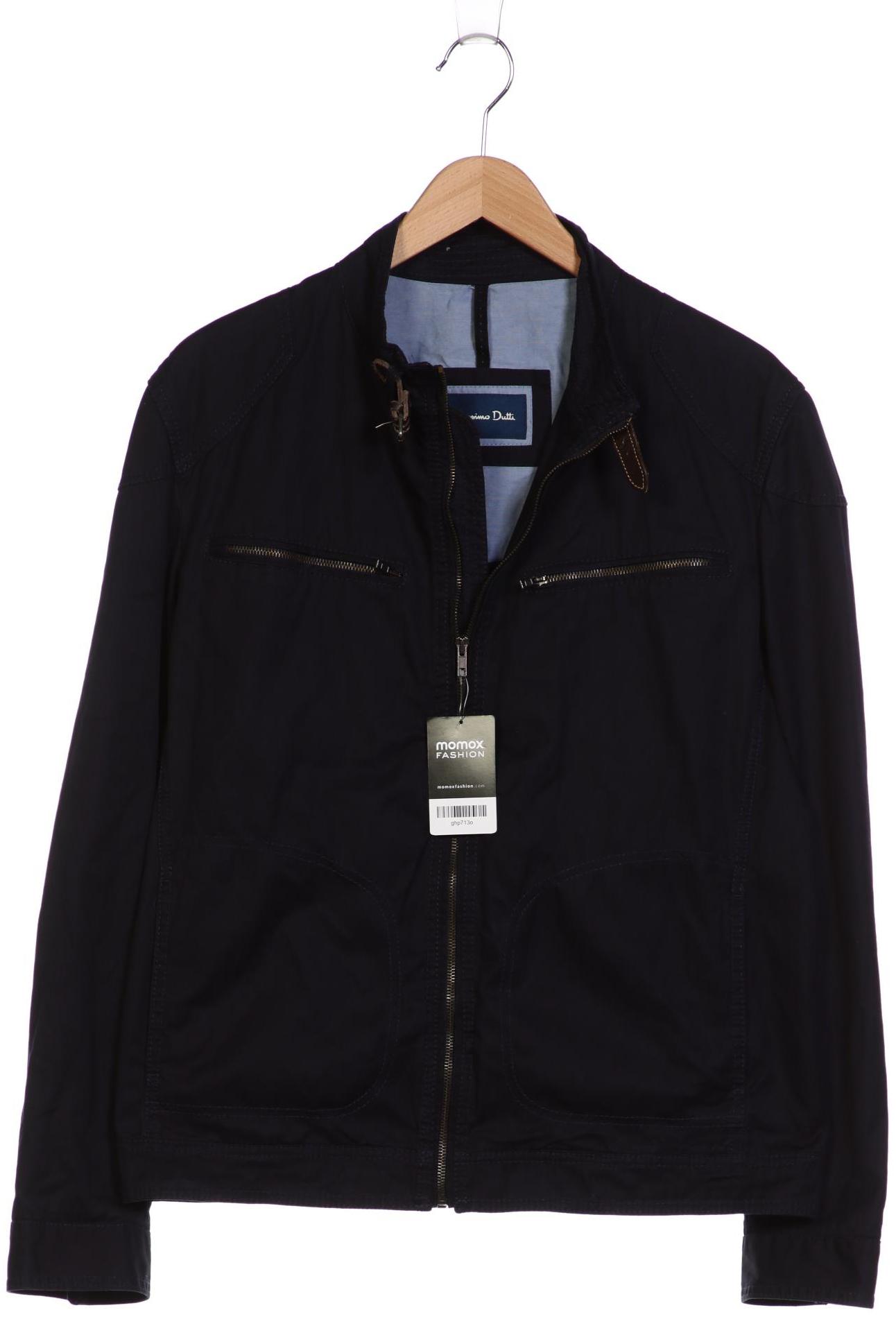 

Massimo Dutti Herren Jacke, marineblau, Gr. 54