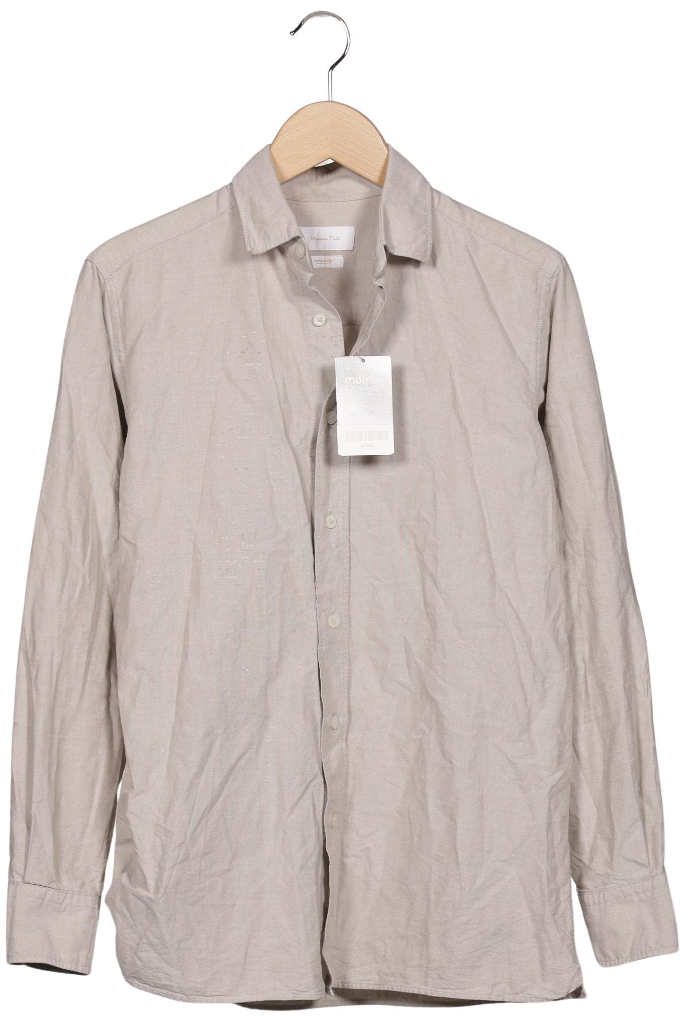 Thumbnail - Massimo Dutti Herren Hemd, beige, Gr. 46