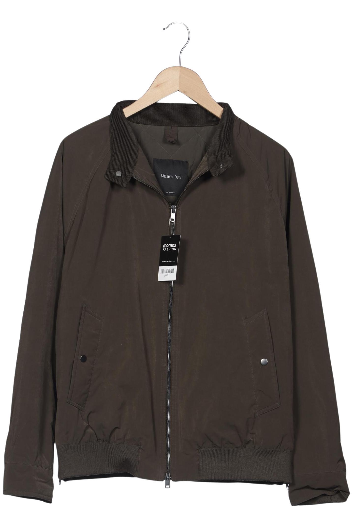 

Massimo Dutti Herren Jacke, grün, Gr. 52