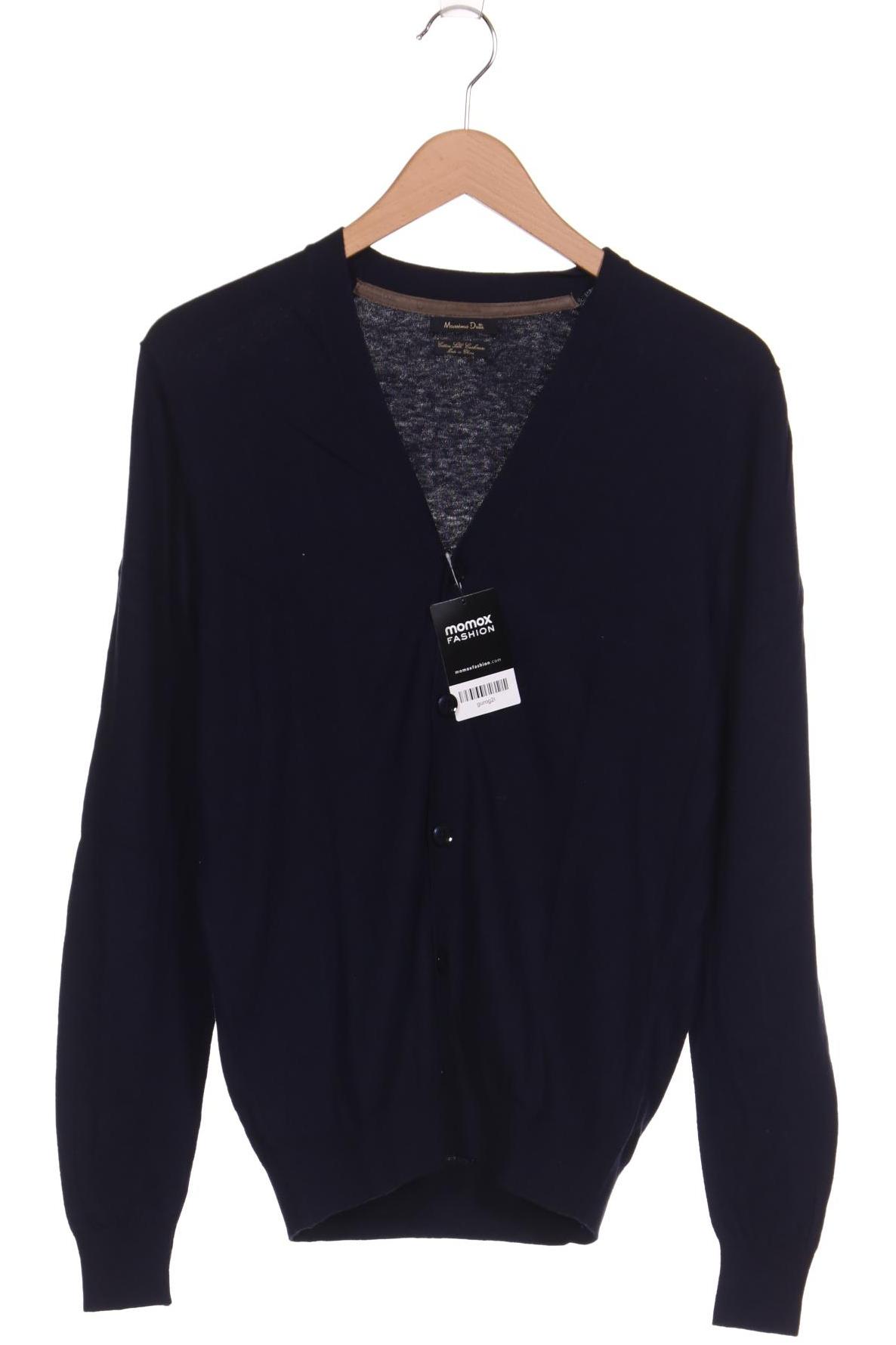 

Massimo Dutti Herren Strickjacke, marineblau