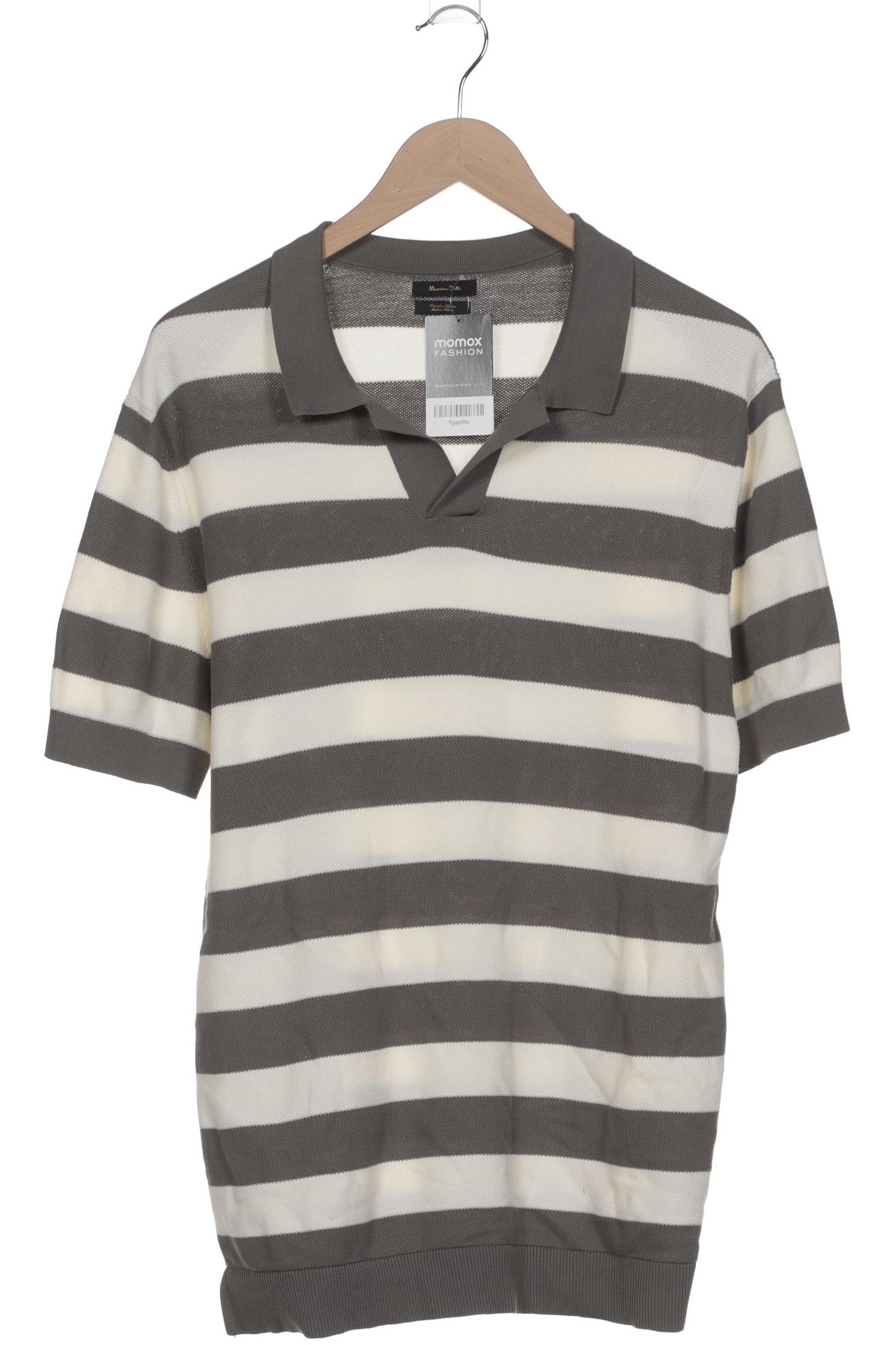

Massimo Dutti Herren Poloshirt, grün, Gr. 54