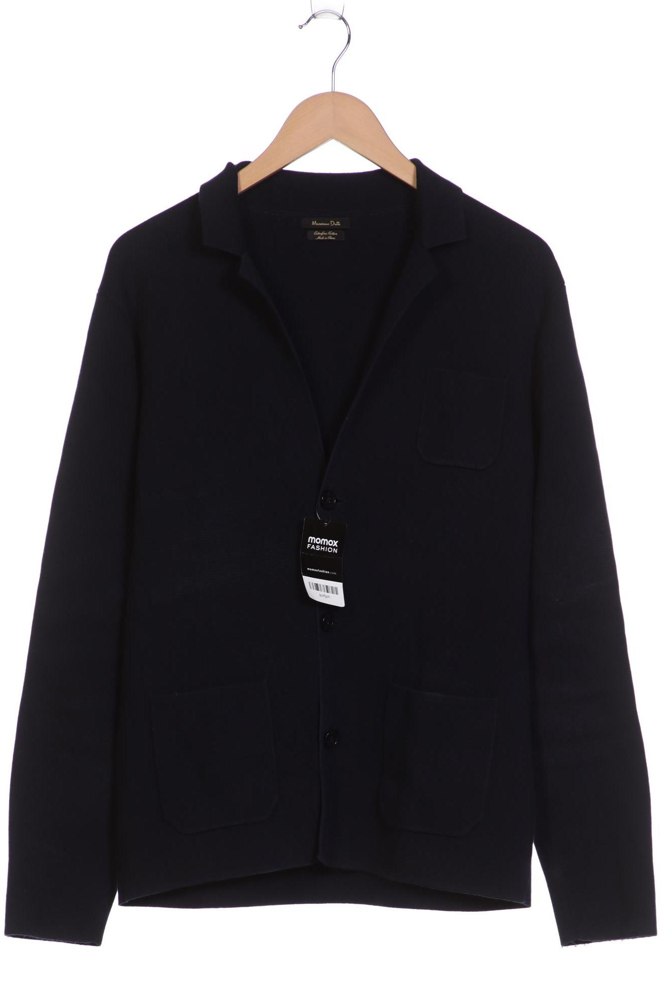 

Massimo Dutti Herren Strickjacke, marineblau