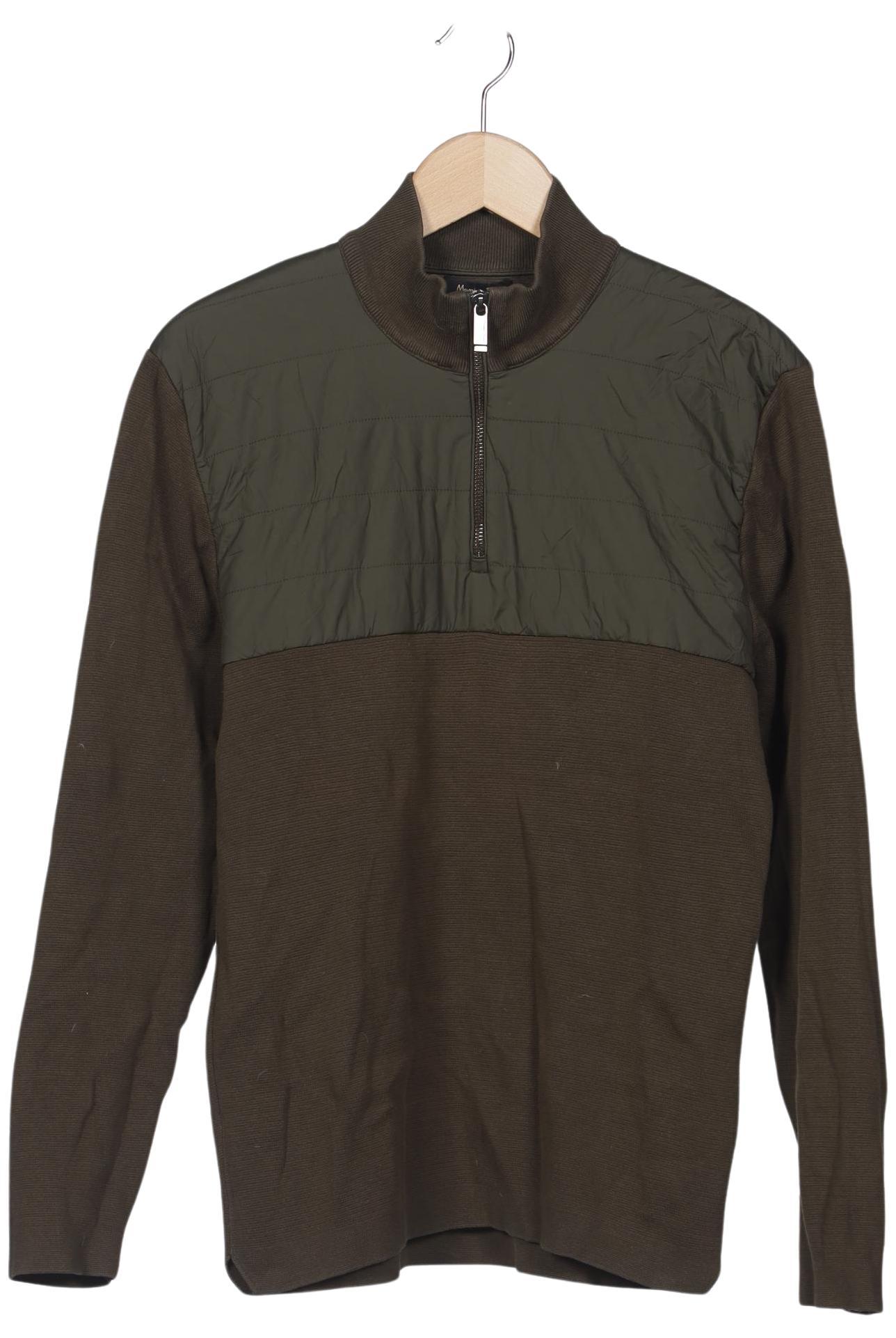 

Massimo Dutti Herren Pullover, grün, Gr. 48