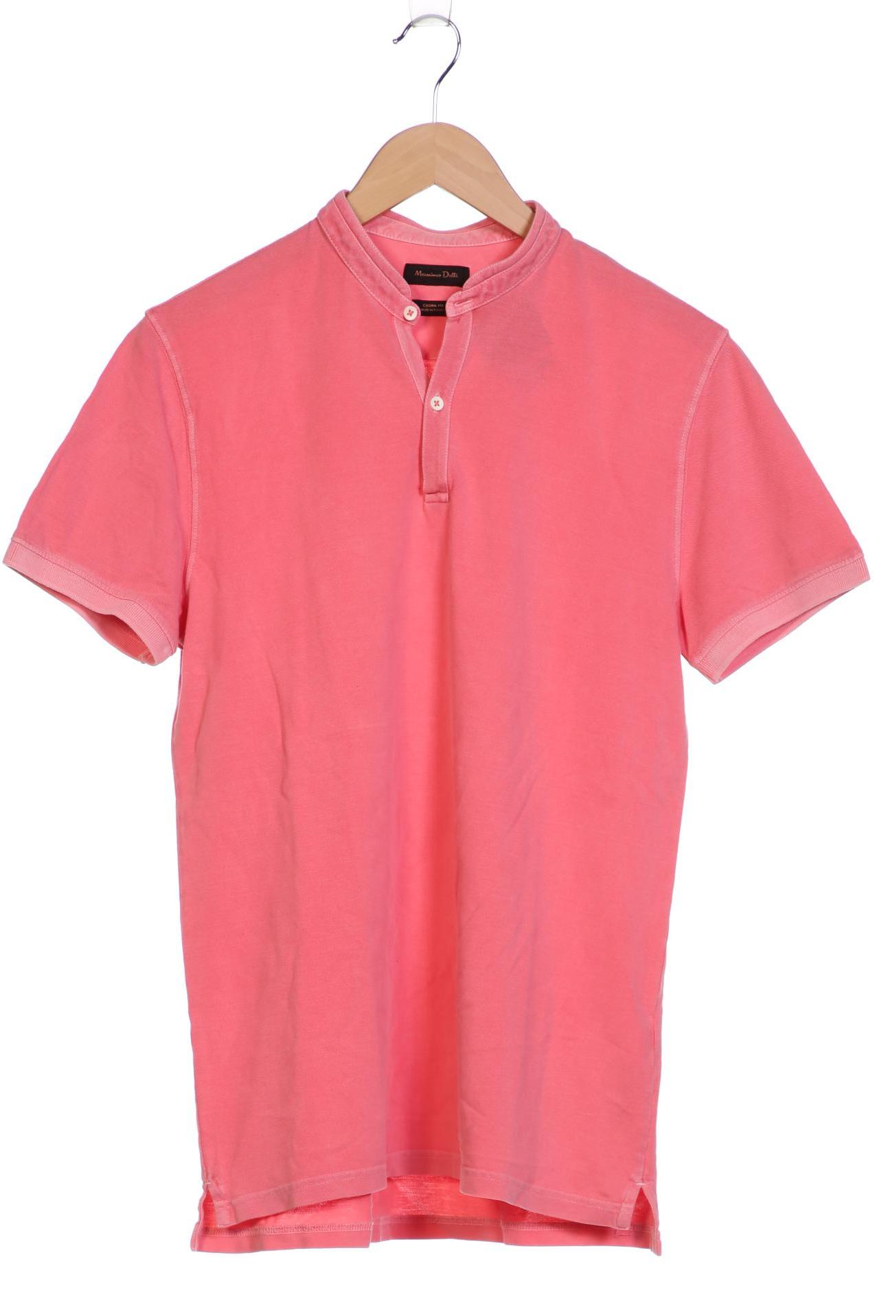 

Massimo Dutti Herren Poloshirt, pink, Gr. 48