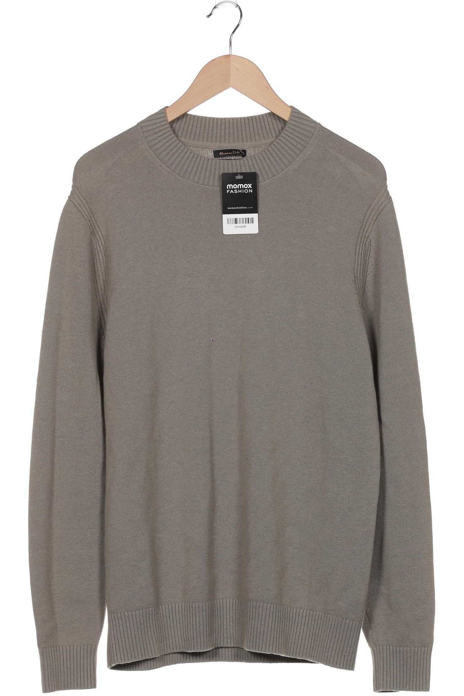 

Massimo Dutti Herren Pullover, grün, Gr. 52