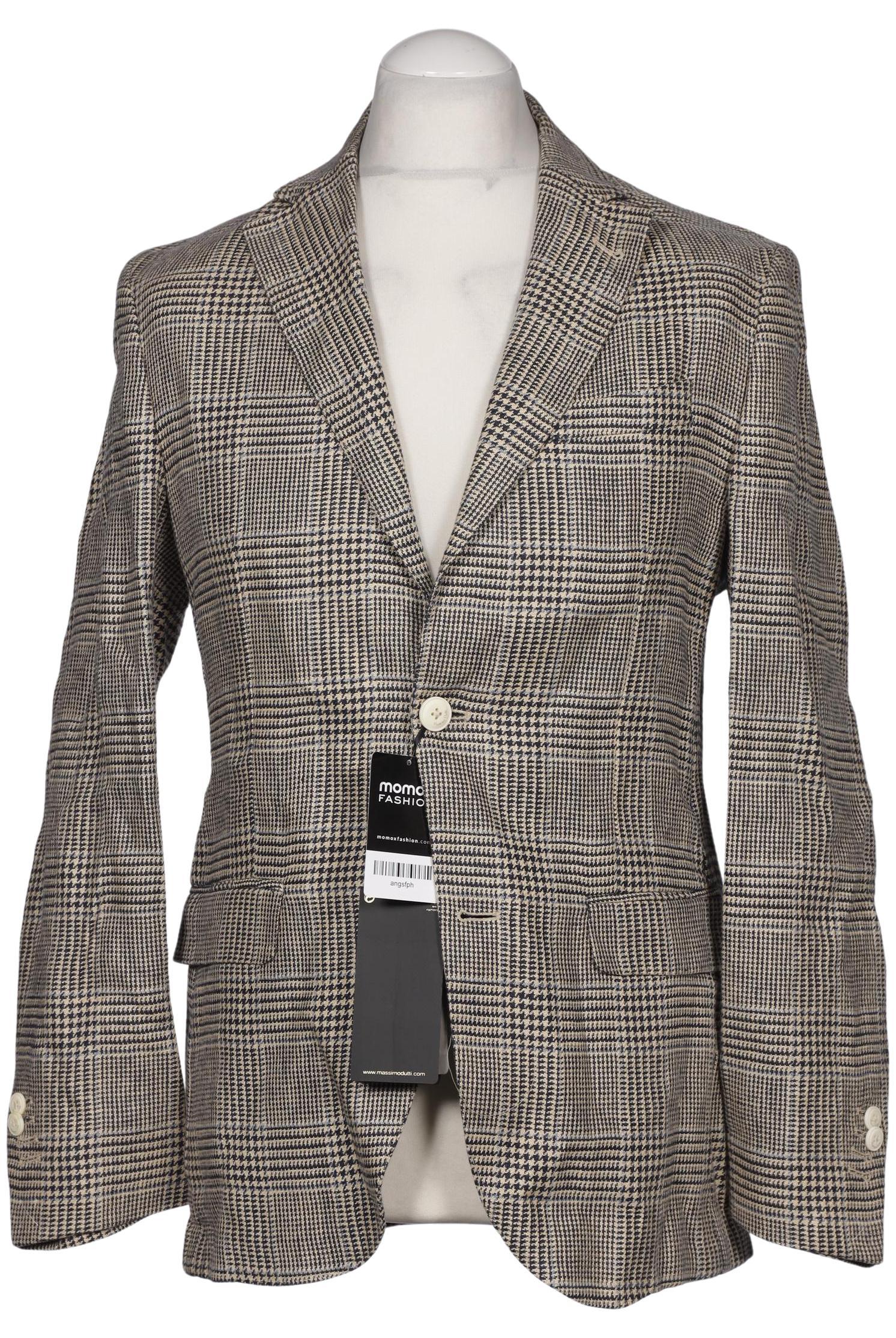 

Massimo Dutti Herren Sakko, beige, Gr. 48