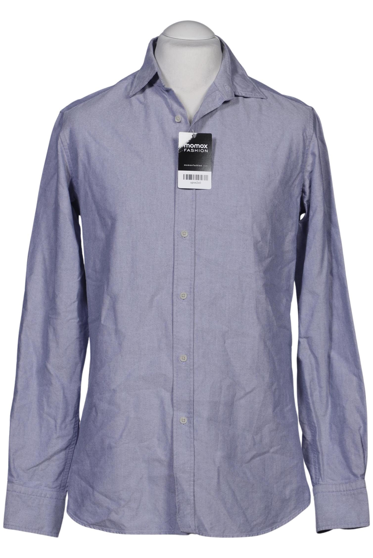 

Massimo Dutti Herren Hemd, hellblau, Gr. 48