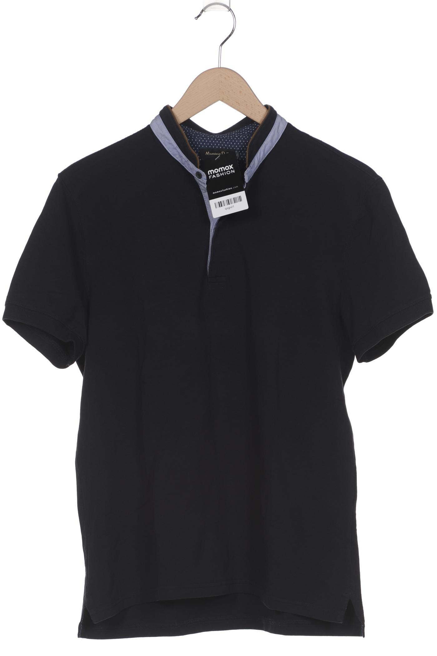 

Massimo Dutti Herren Poloshirt, marineblau, Gr. 48