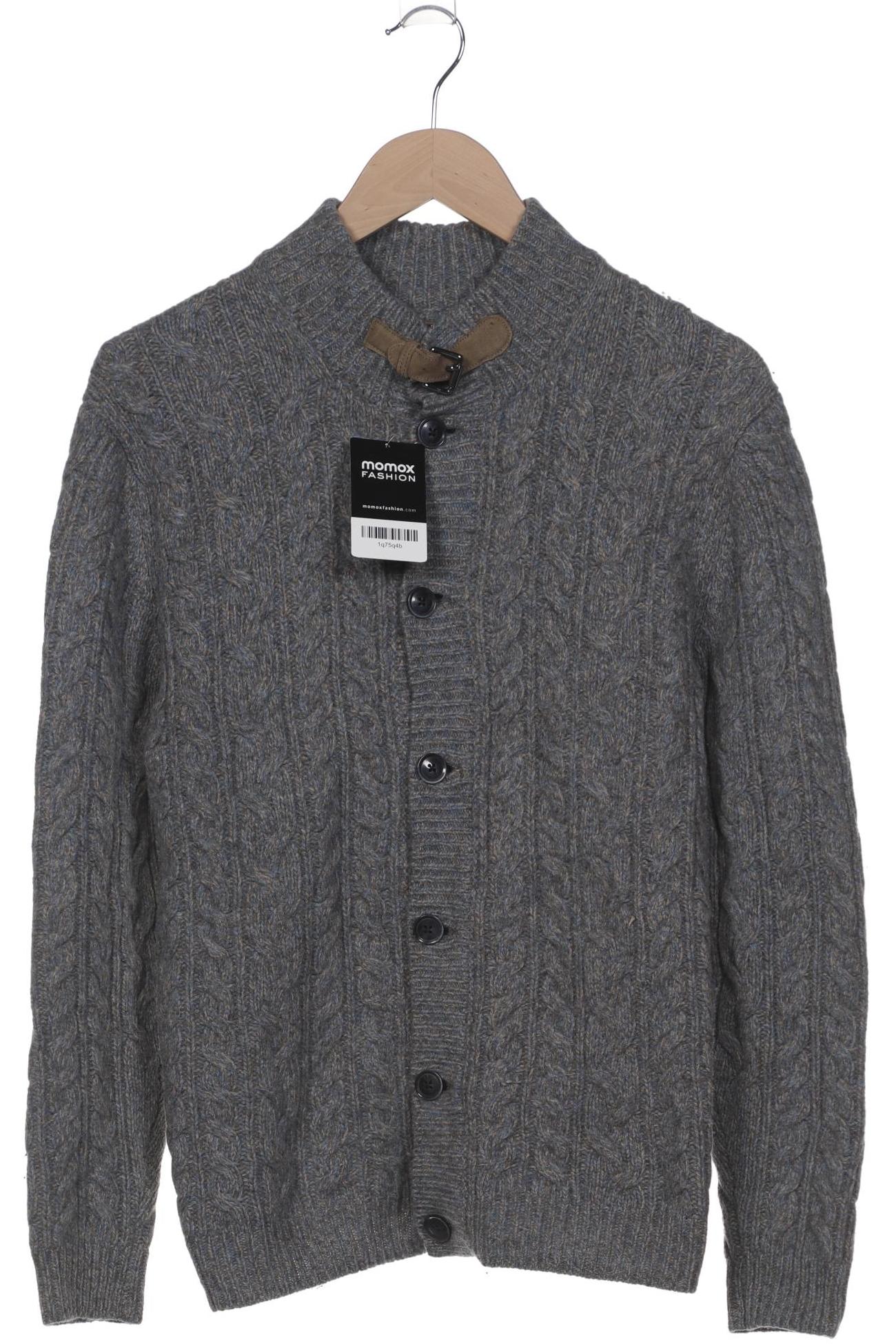 

Massimo Dutti Herren Strickjacke, grau, Gr. 52