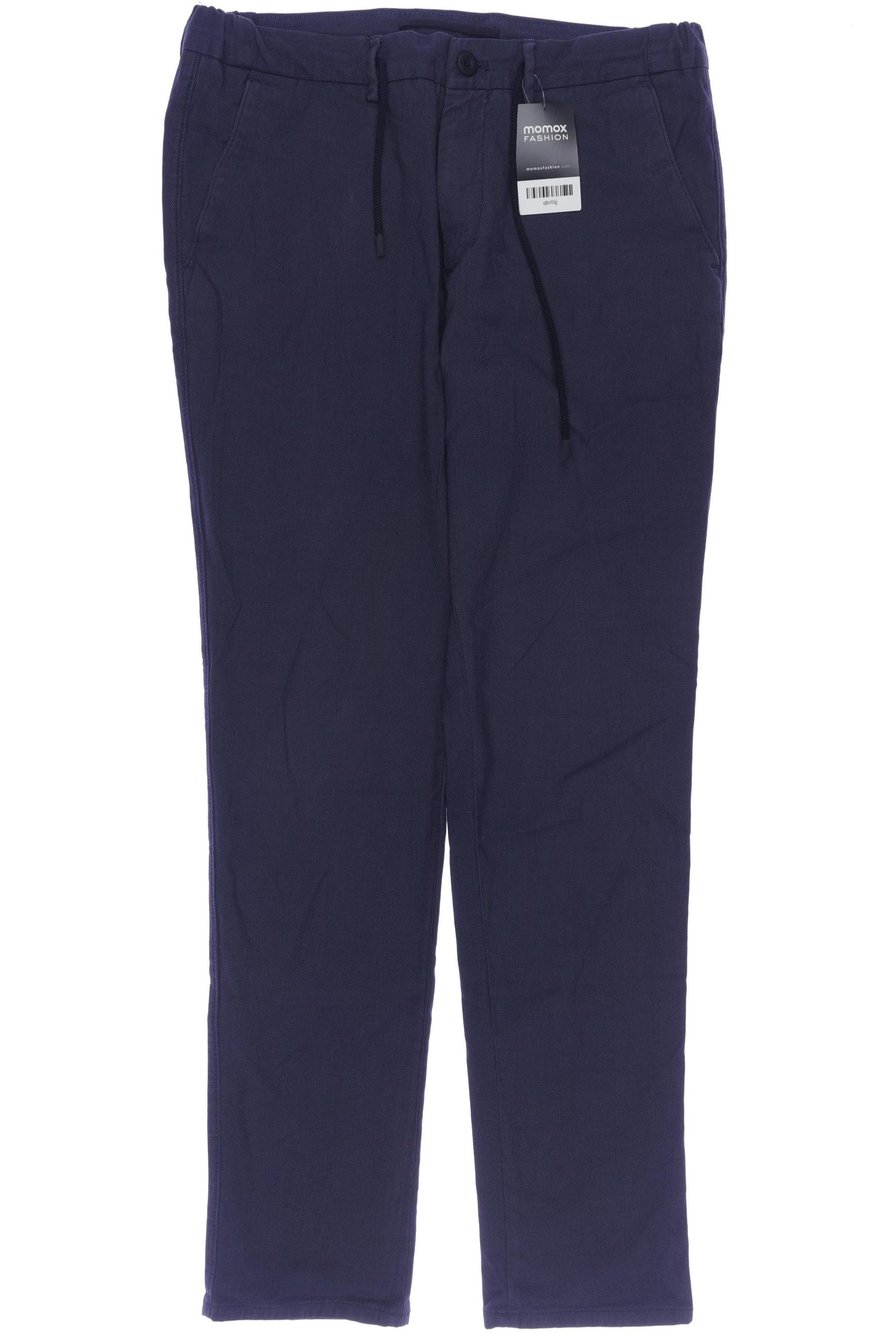 

Massimo Dutti Herren Stoffhose, marineblau, Gr. 31