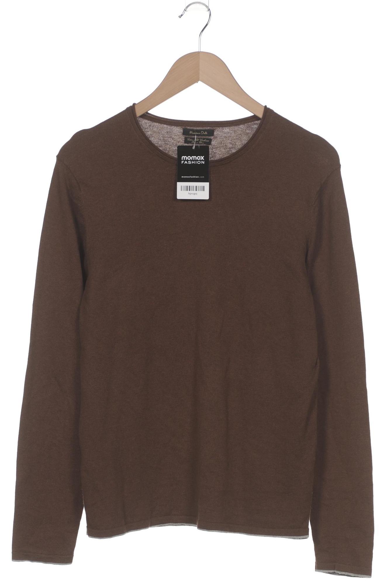 

Massimo Dutti Herren Pullover, braun, Gr. 52