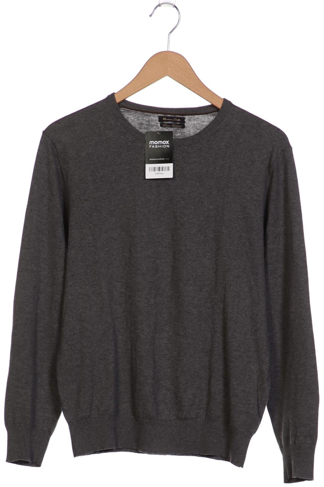 

Massimo Dutti Herren Pullover, grau, Gr. 48