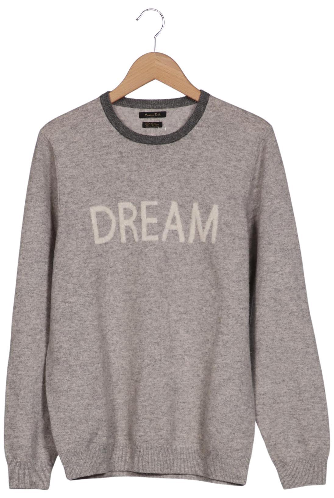 

Massimo Dutti Herren Pullover, grau, Gr. 52