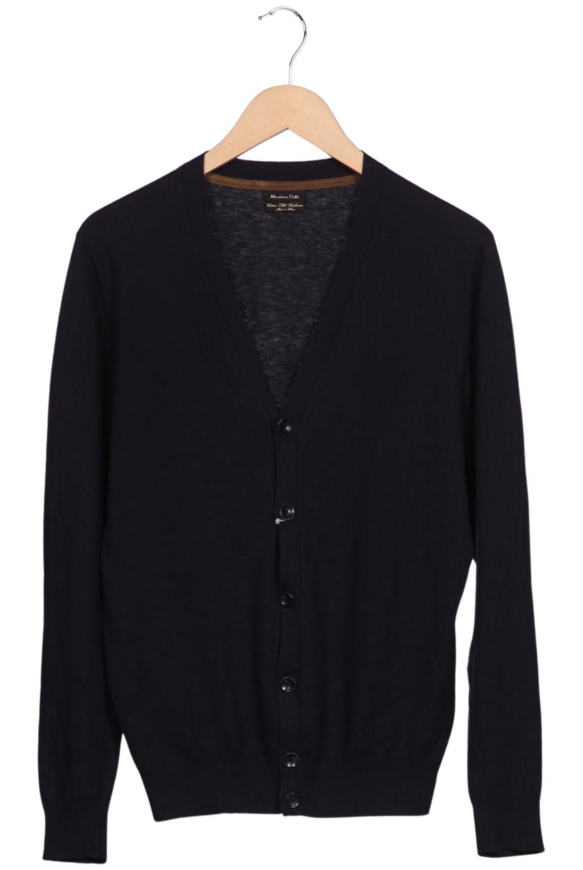 

Massimo Dutti Herren Strickjacke, marineblau, Gr. 52