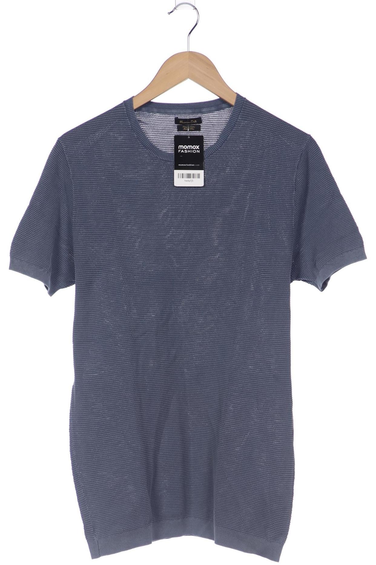 

Massimo Dutti Herren T-Shirt, blau, Gr. 54