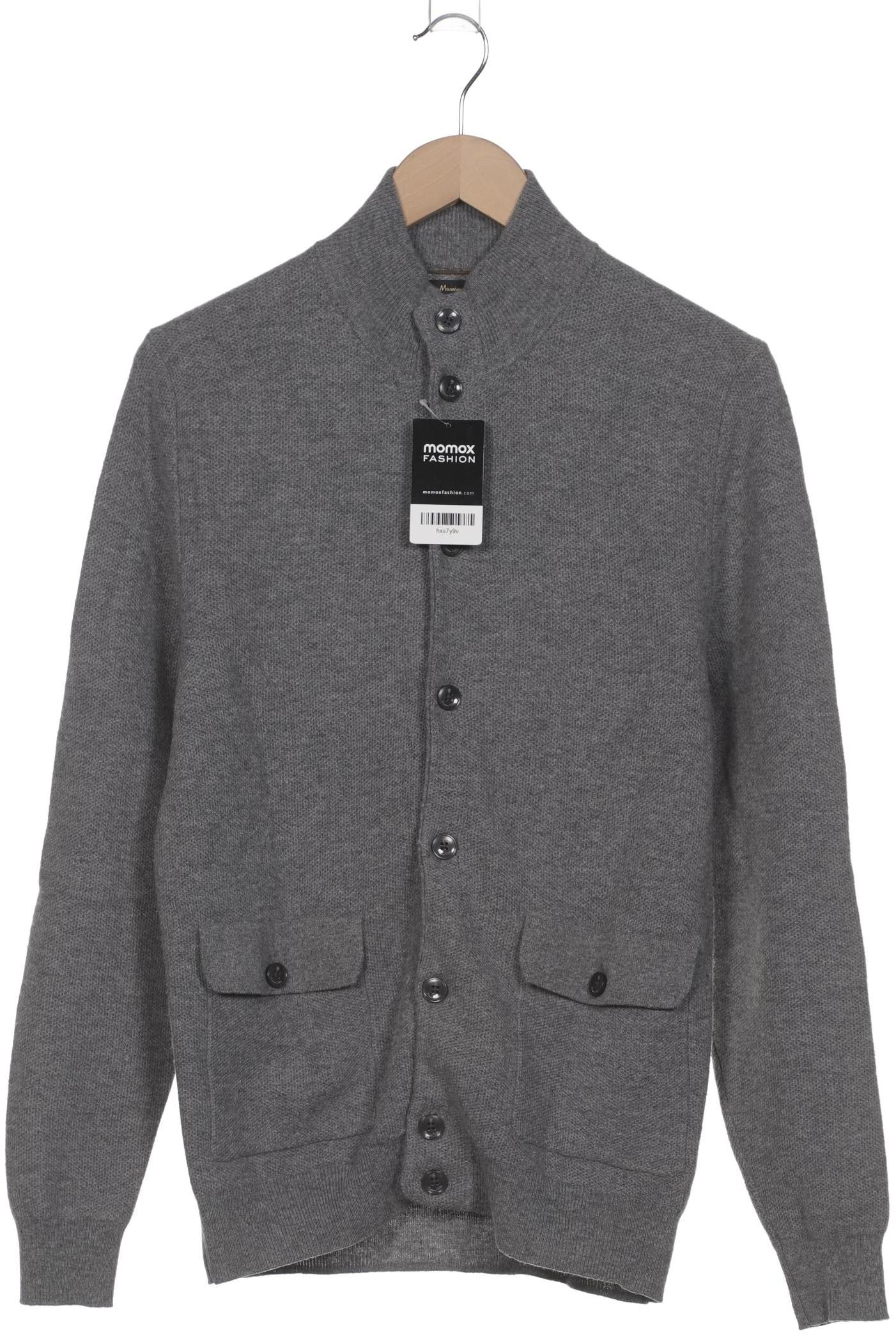 

Massimo Dutti Herren Strickjacke, grau, Gr. 48