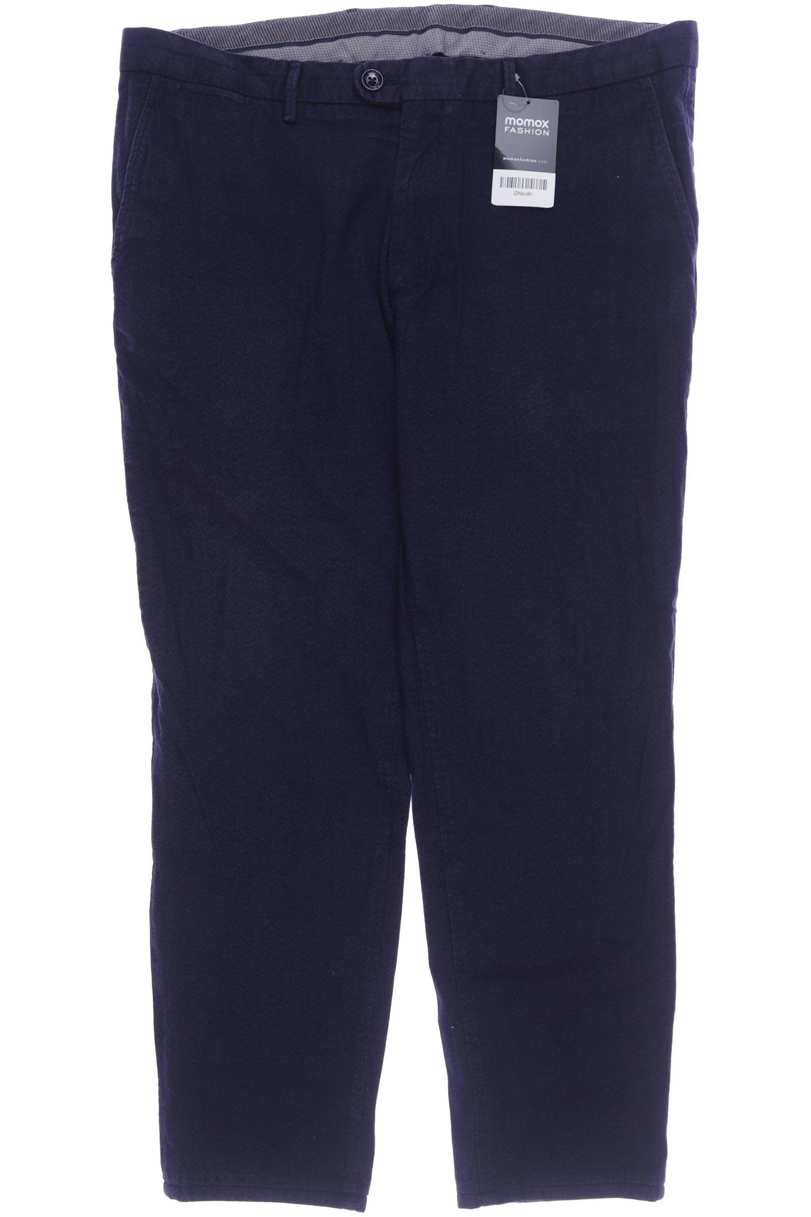 

Massimo Dutti Herren Stoffhose, marineblau, Gr. 48