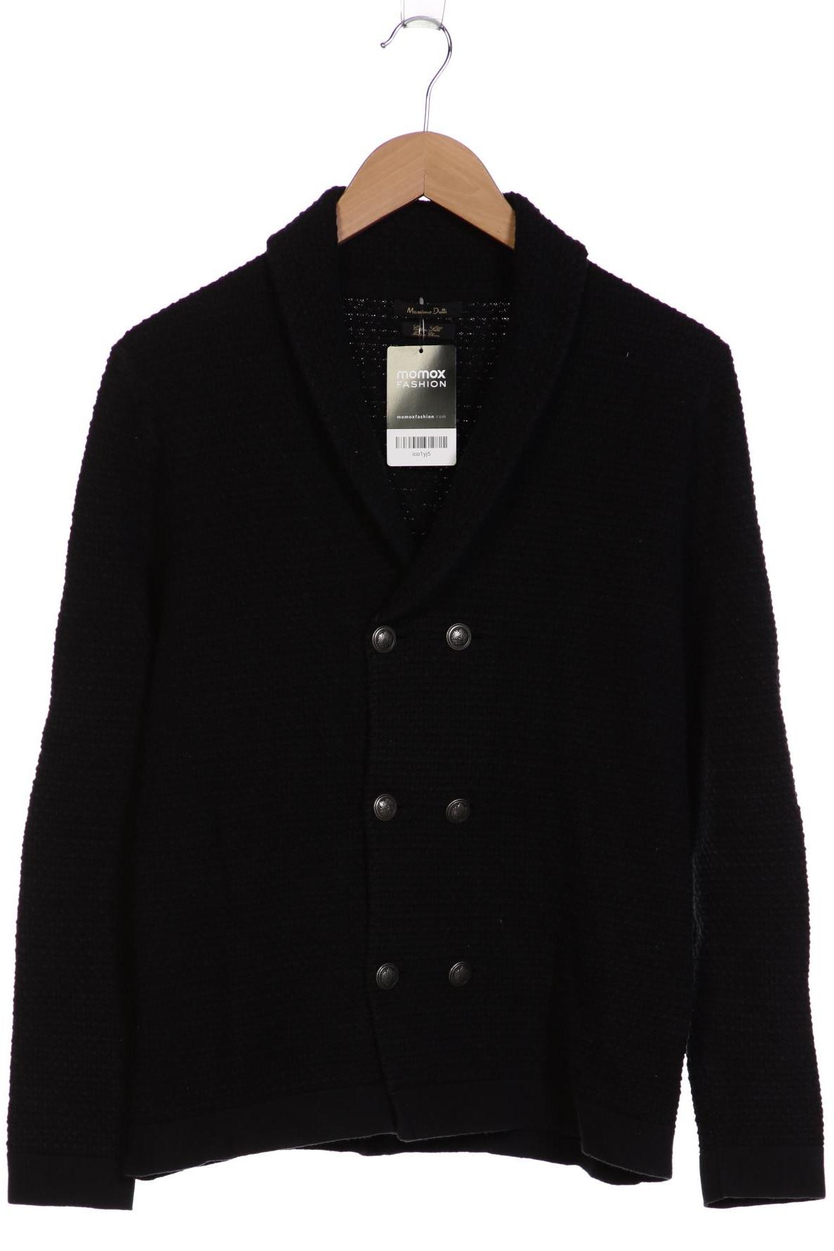 

Massimo Dutti Herren Strickjacke, schwarz, Gr. 52