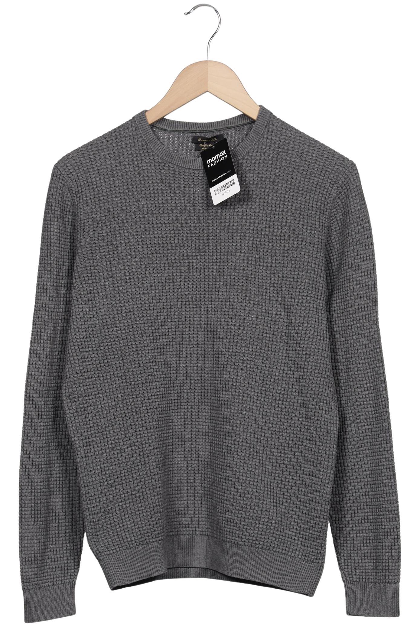 

Massimo Dutti Herren Pullover, grau, Gr. 48