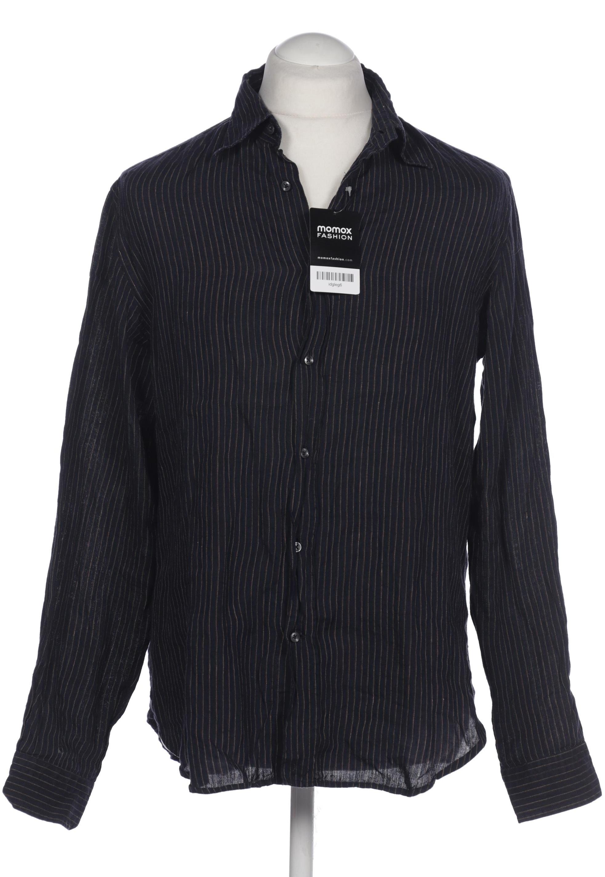 

Massimo Dutti Herren Hemd, marineblau, Gr. 52