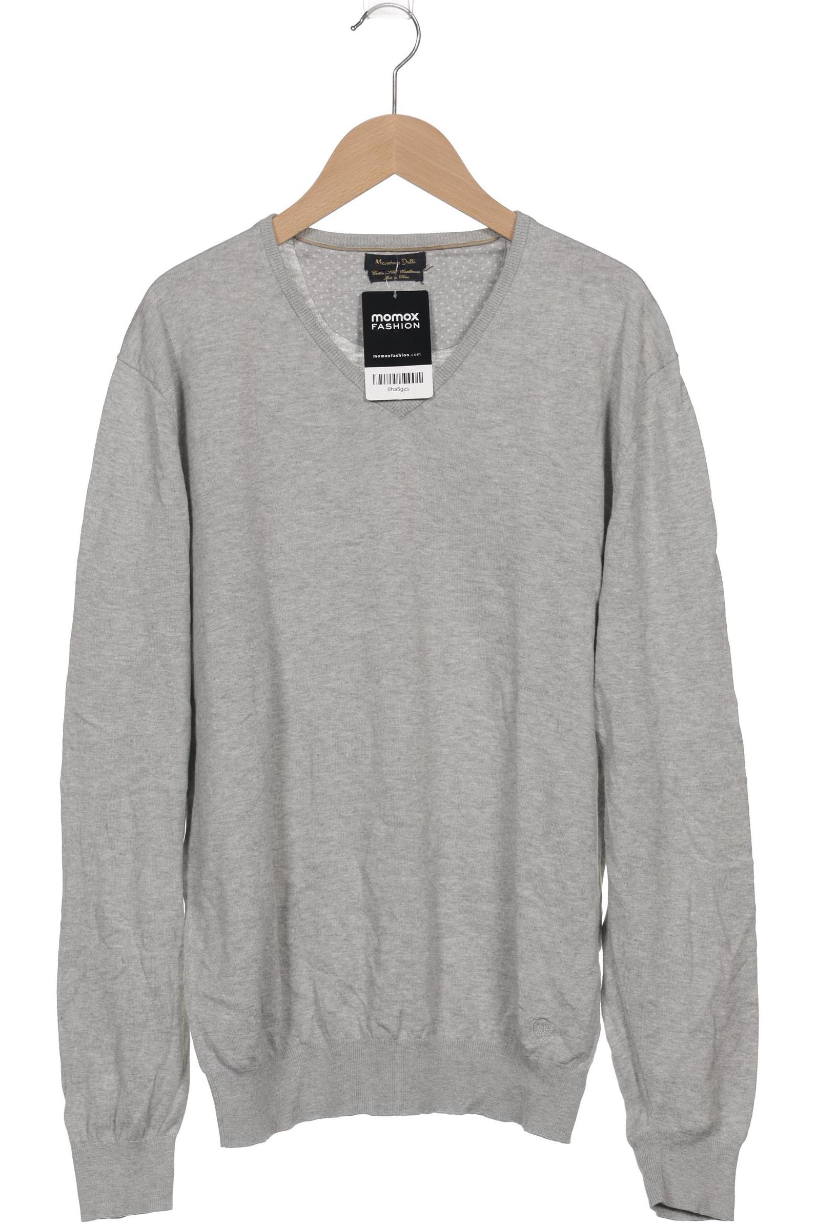 

Massimo Dutti Herren Langarmshirt, grau, Gr. 52