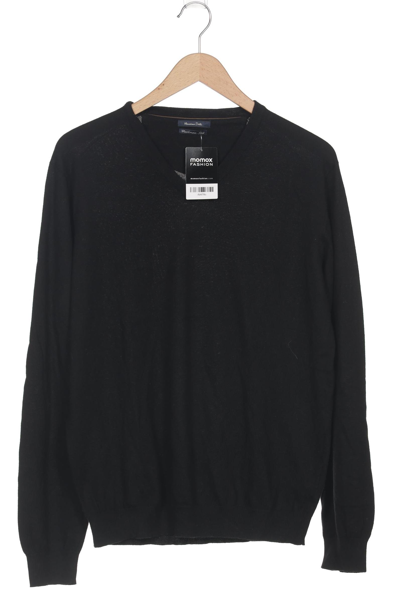 

Massimo Dutti Herren Pullover, schwarz, Gr. 52