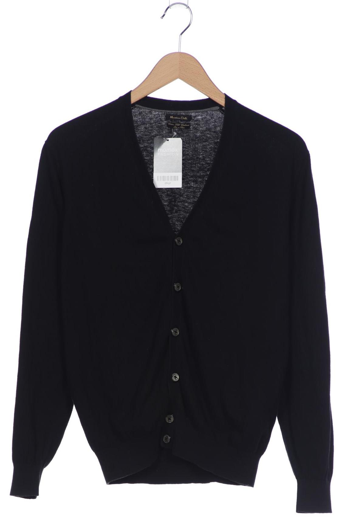 

Massimo Dutti Herren Strickjacke, schwarz, Gr. 52