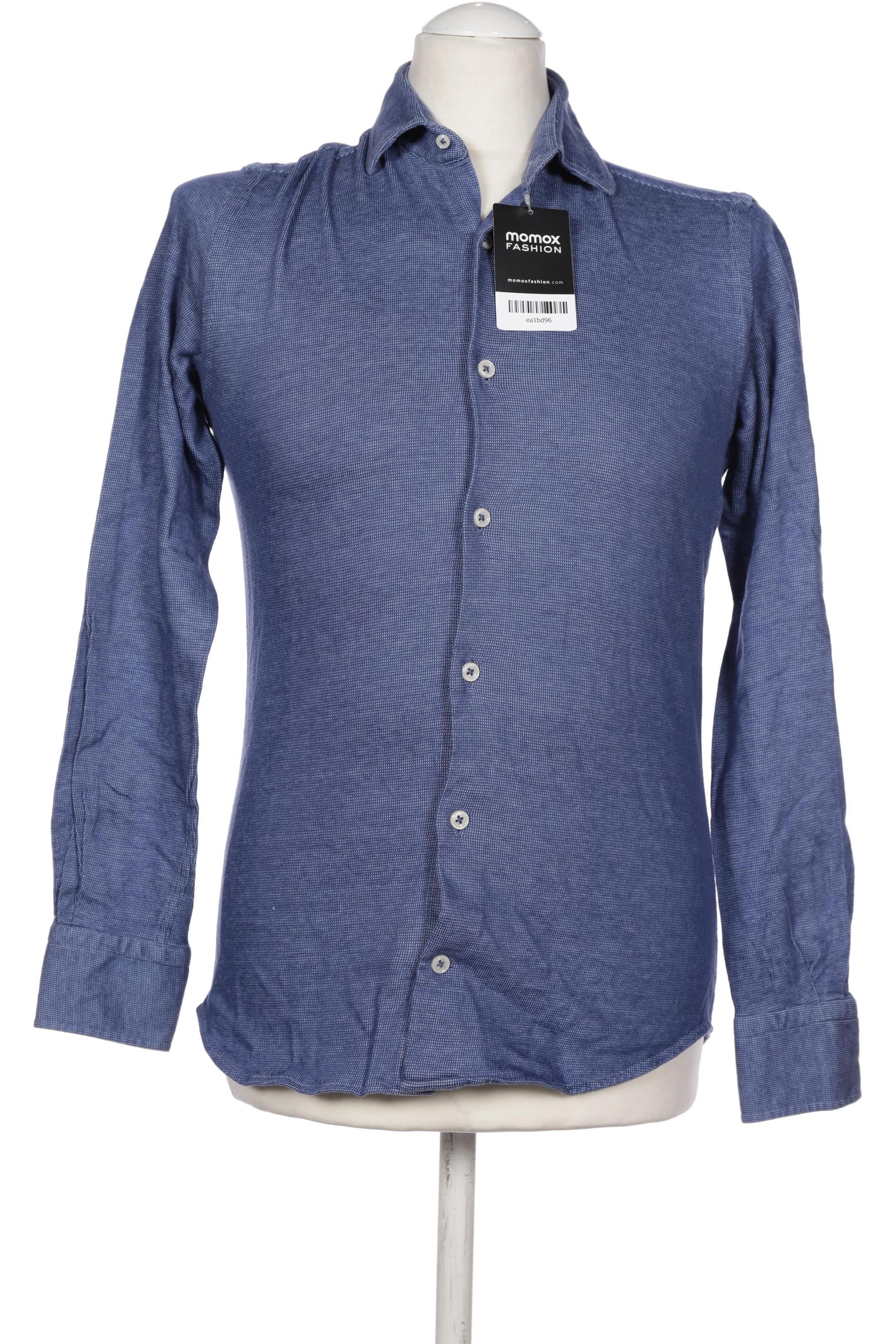 

Massimo Dutti Herren Hemd, blau, Gr. 46